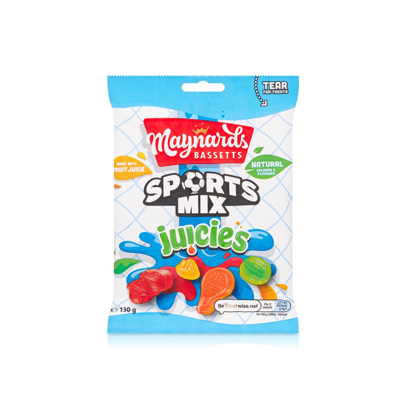 Maynards Bassetts Sport Mix Juicies 130g