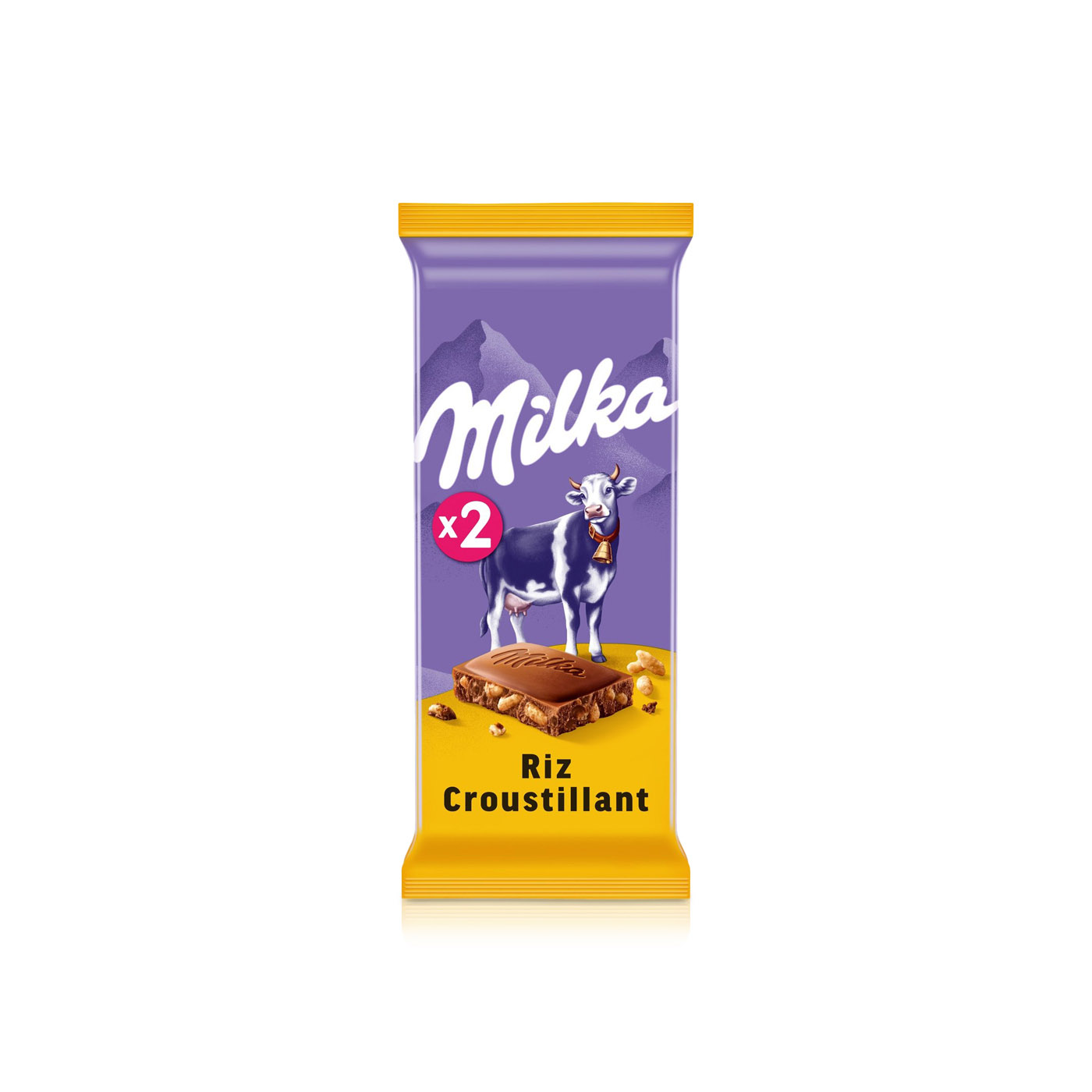 Milka Milk Chocolate with Rice Crispies 200g