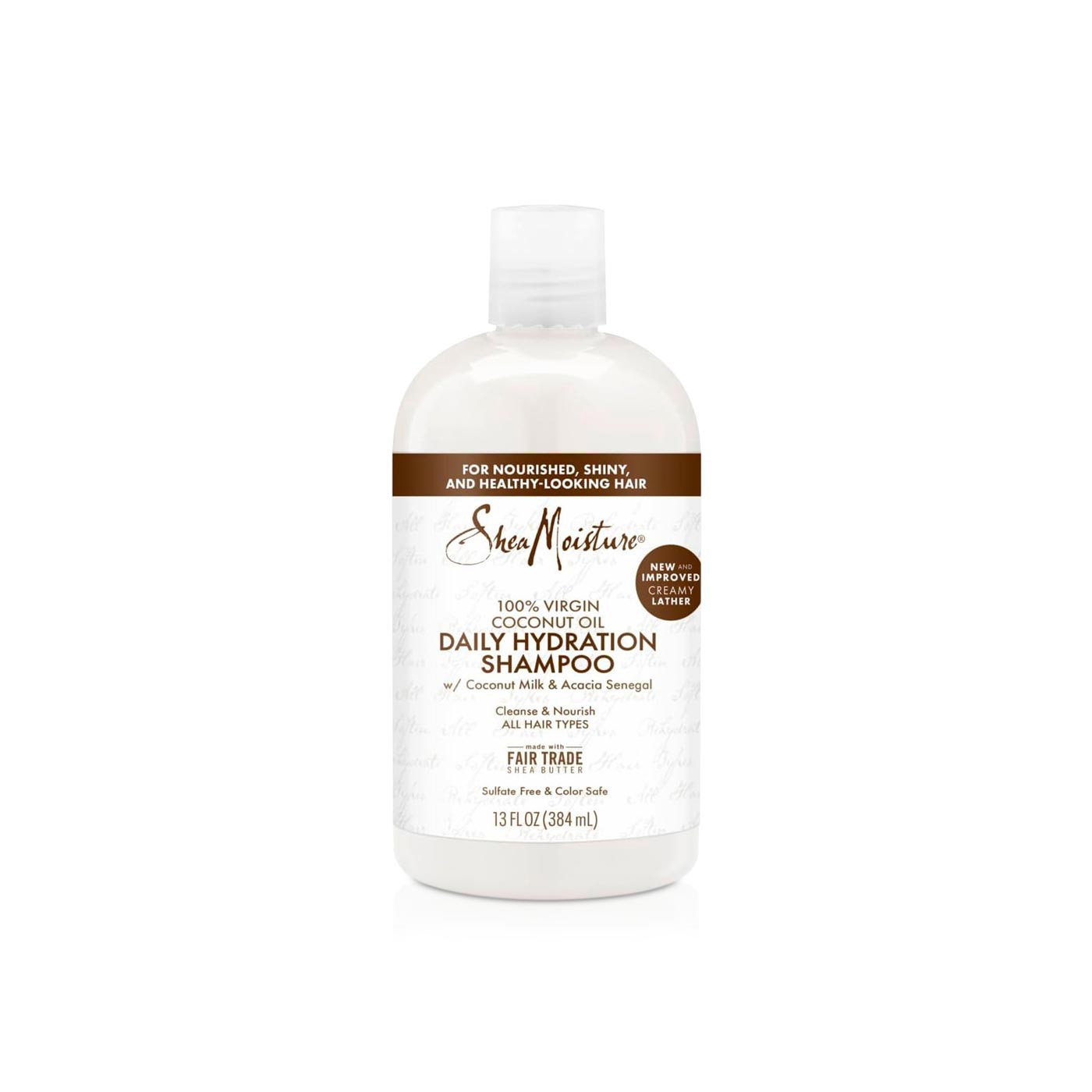 Shea Moisture Daily Hydration Shampoo with Coconut Milk and Acacia 384ml