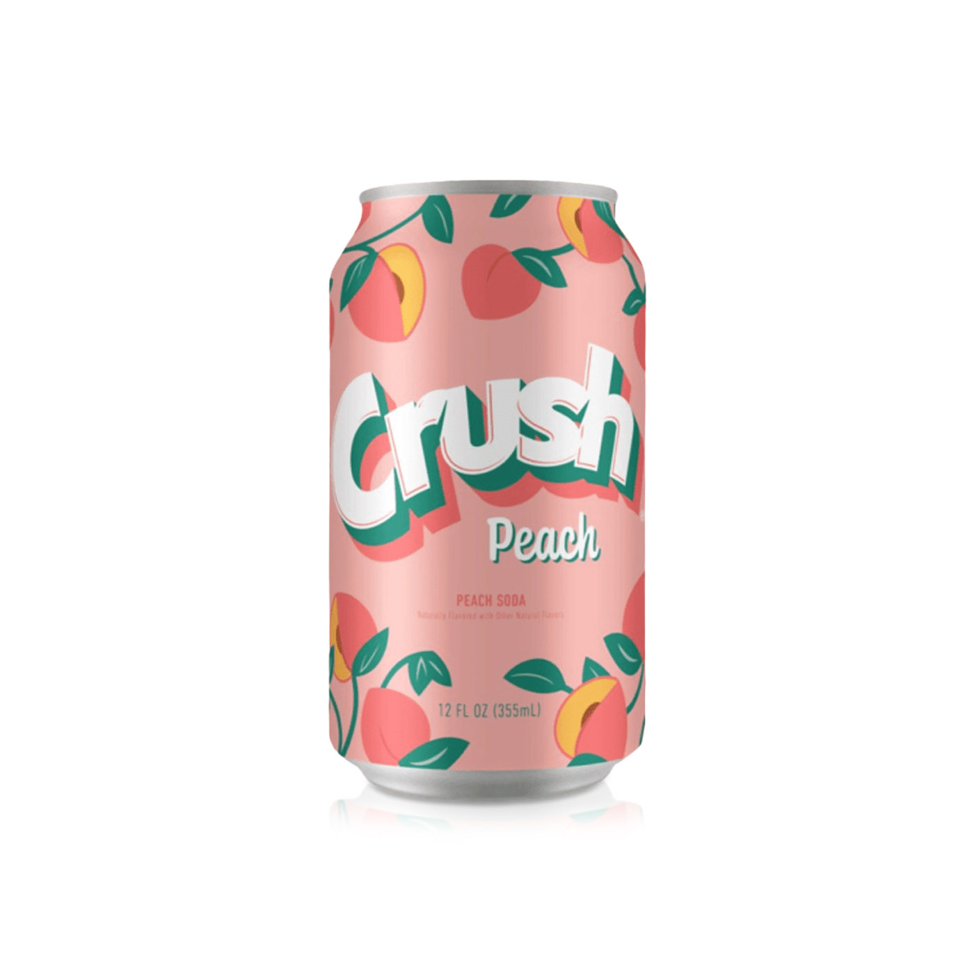 Crush Peach Soda 355ml