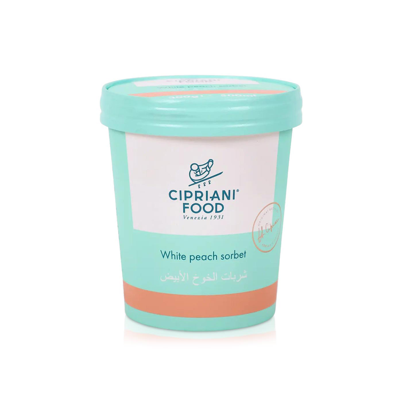 Cipriani White Peach Sorbet 500ml