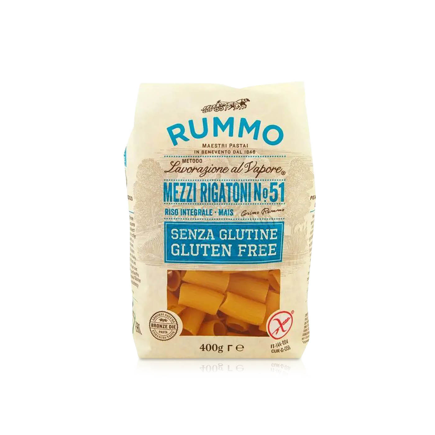 Rummo Gluten Free Mezzi Rigatoni 400g