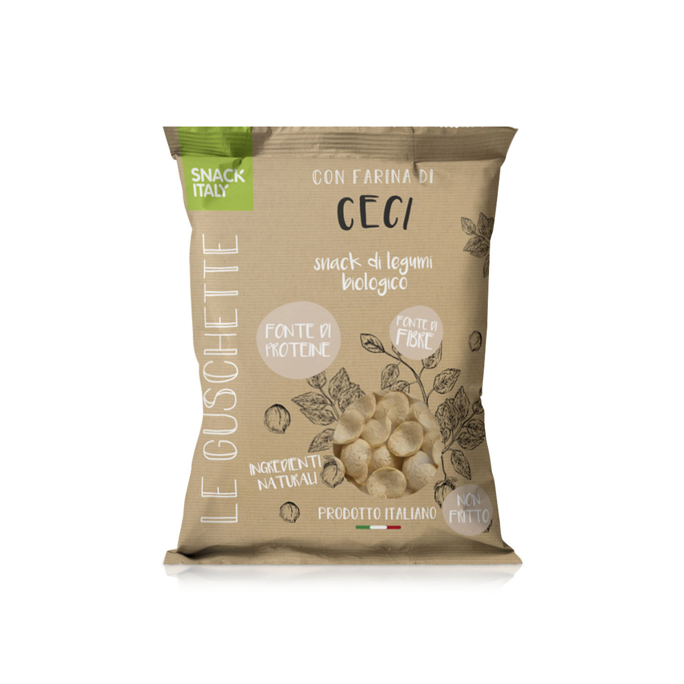 Snack Italy Organic Chickpea and Corn Snack 70g