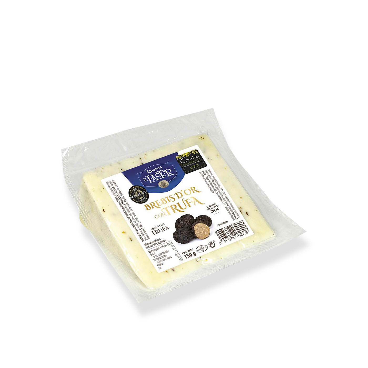 Quesos El Pastor Sheep Cheese with Truffles 150g