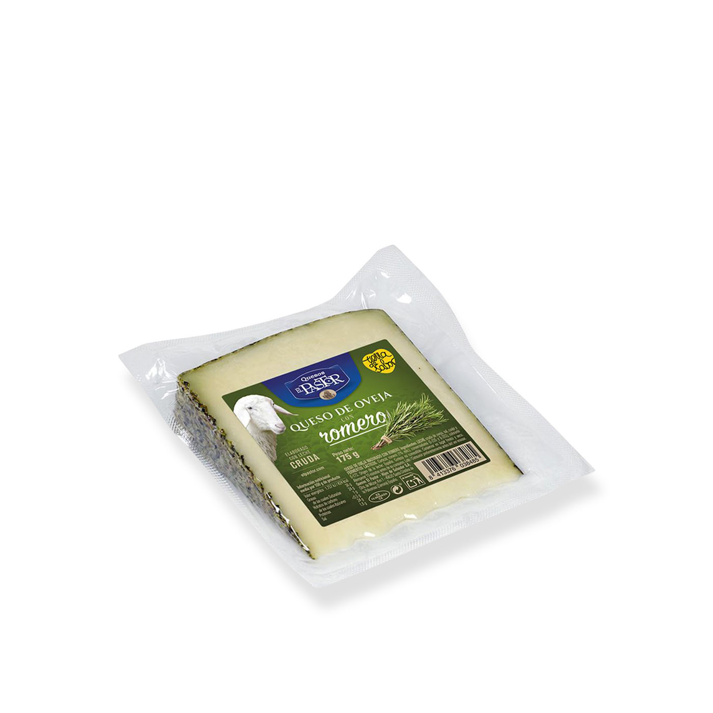 Quesos El Pastor Sheep Cheese with Rosemary 150g
