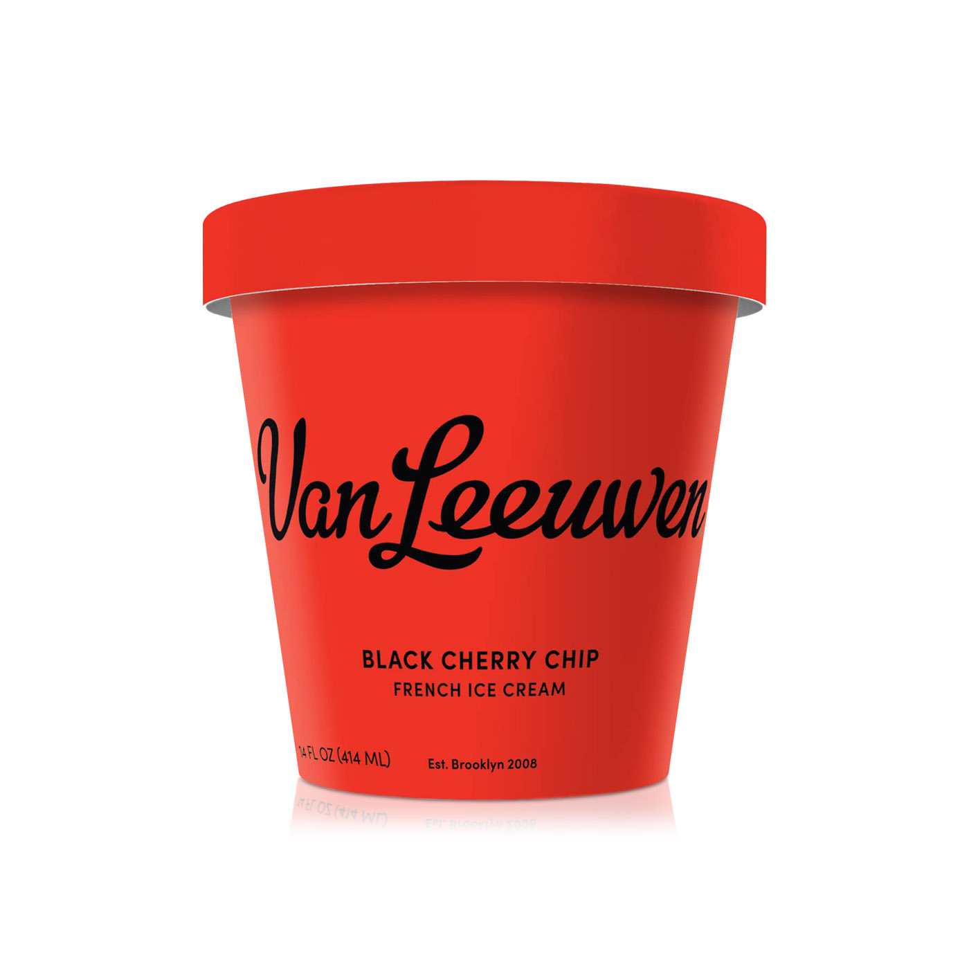 Van Leeuwen Black Cherry Chip Ice Cream 414ml