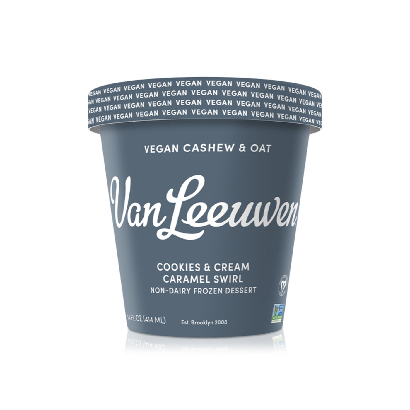 Van Leeuwen Cream Caramel Swirl Non Dairy Ice Cream 414ml