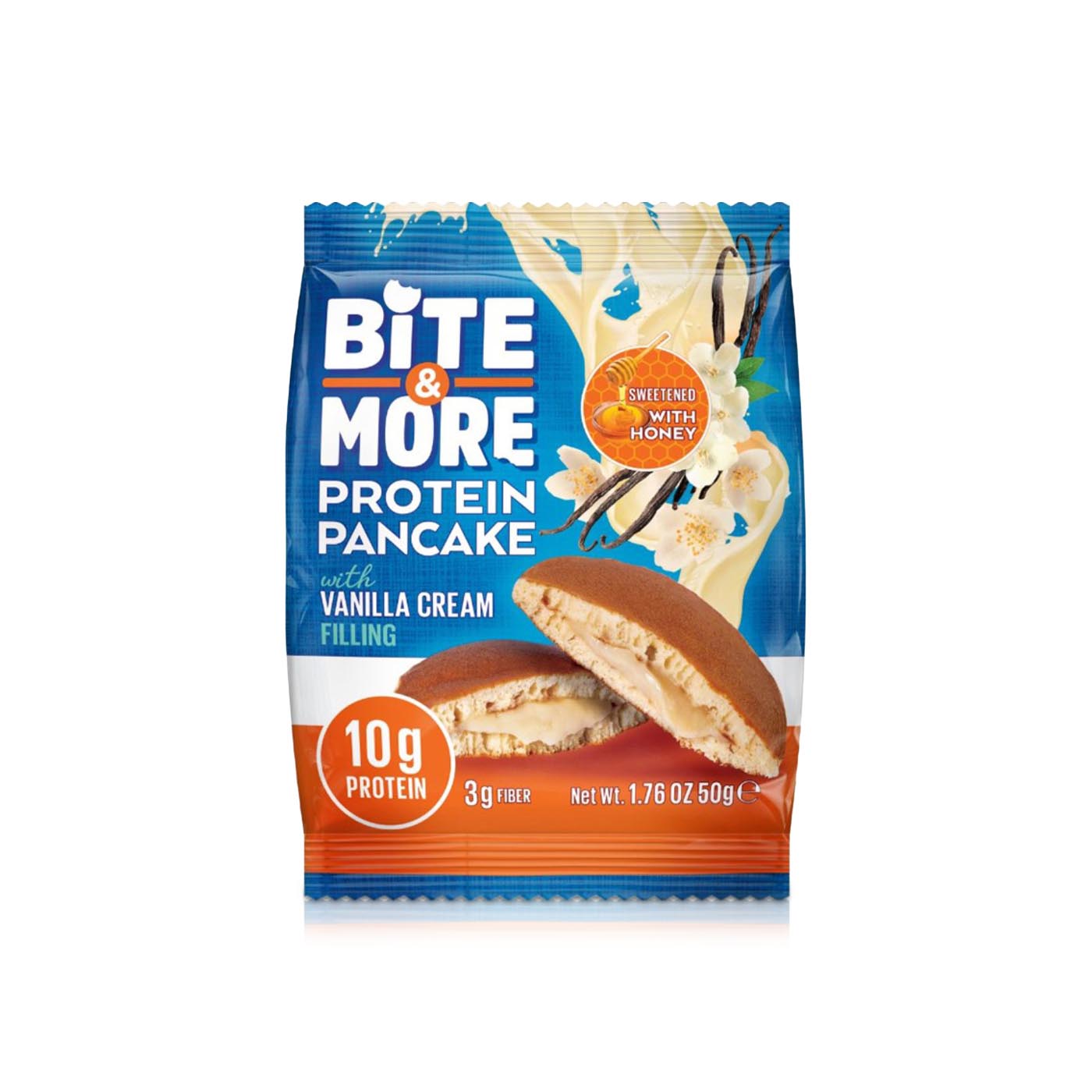 Bite & More Vanilla Cream Protein Pancake 50g