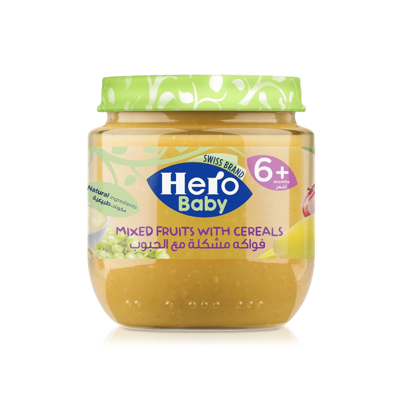 Hero Baby Mixed Fruits Cereals Jar 6m+ 125g