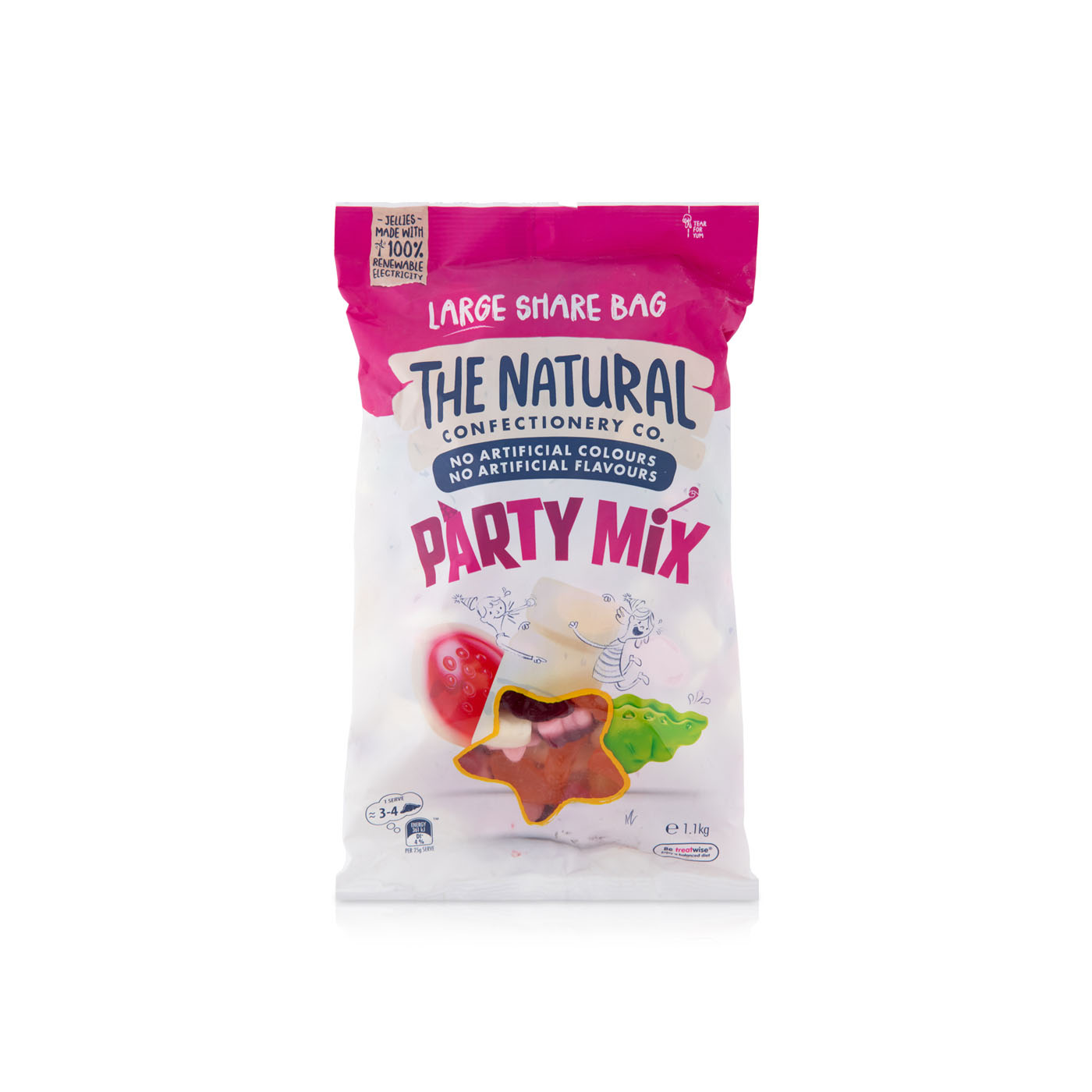 The Natural Confectionery Co. Party Mix 1.1kg