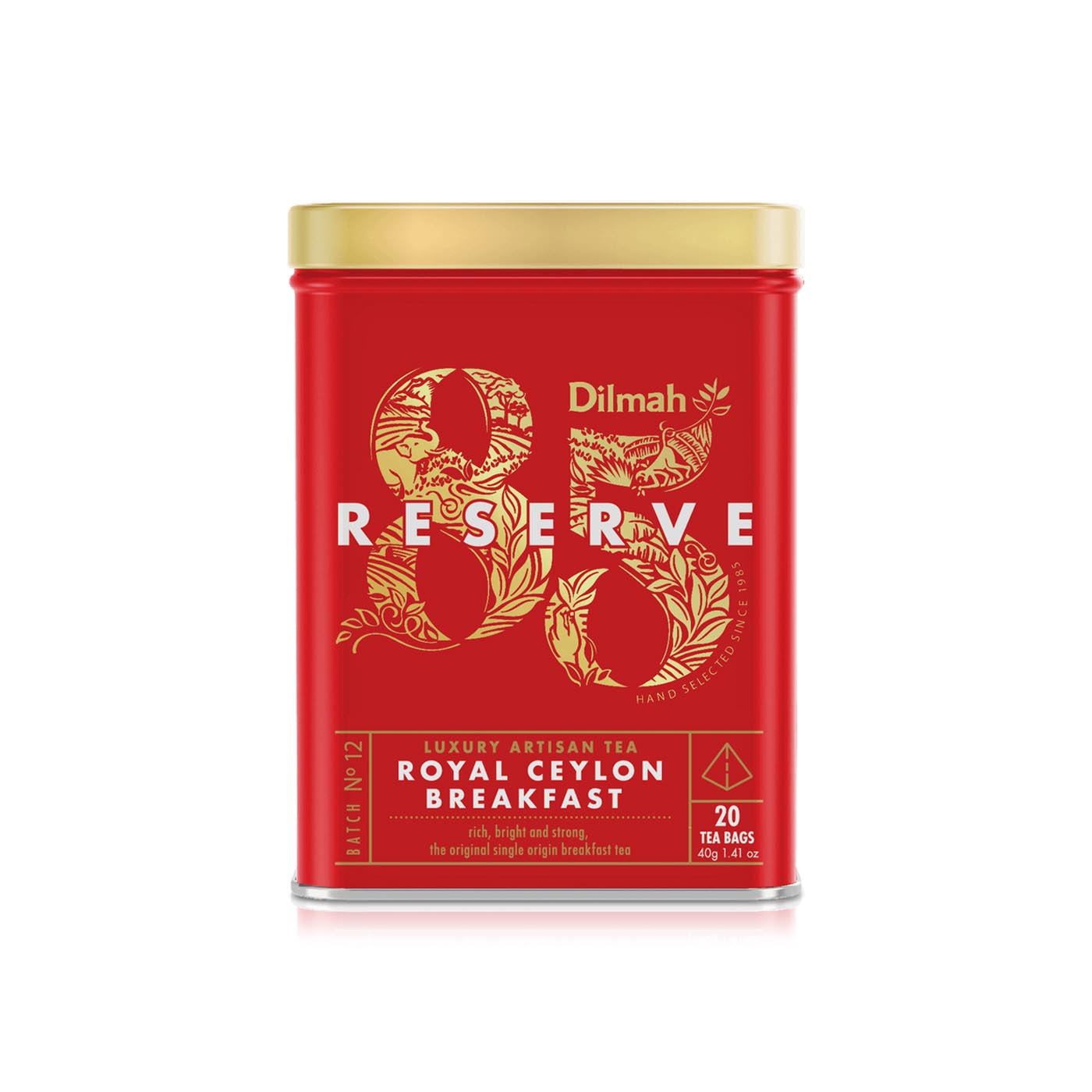 Dilmah 85 Reserve Royal Ceylon Breakfast Tea 40g