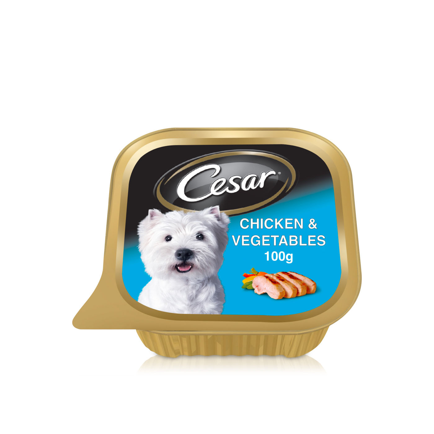 Cesar Chicken and Veg Dog Food 100g
