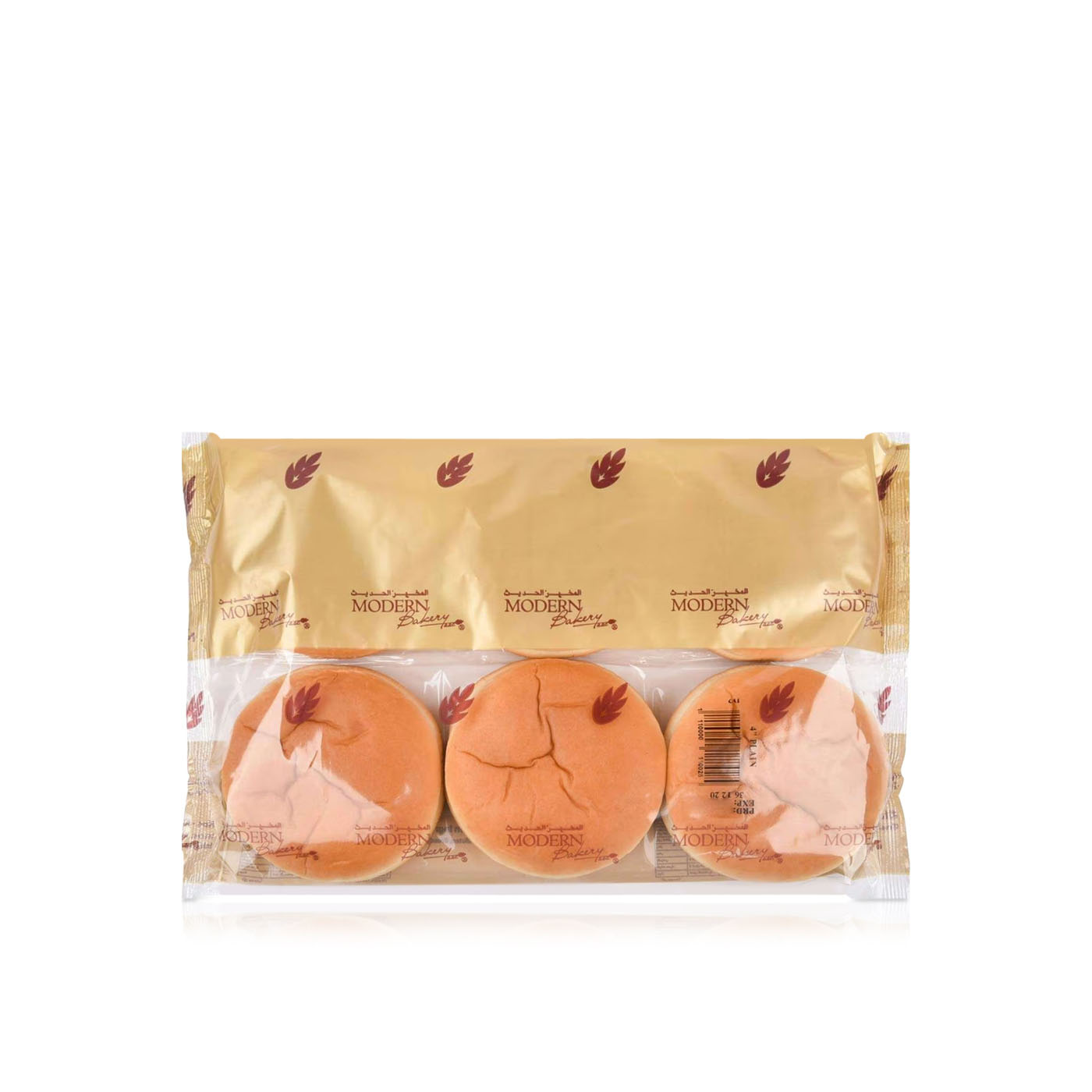 Modern Bakery Plain Burger Bun x 6 330g