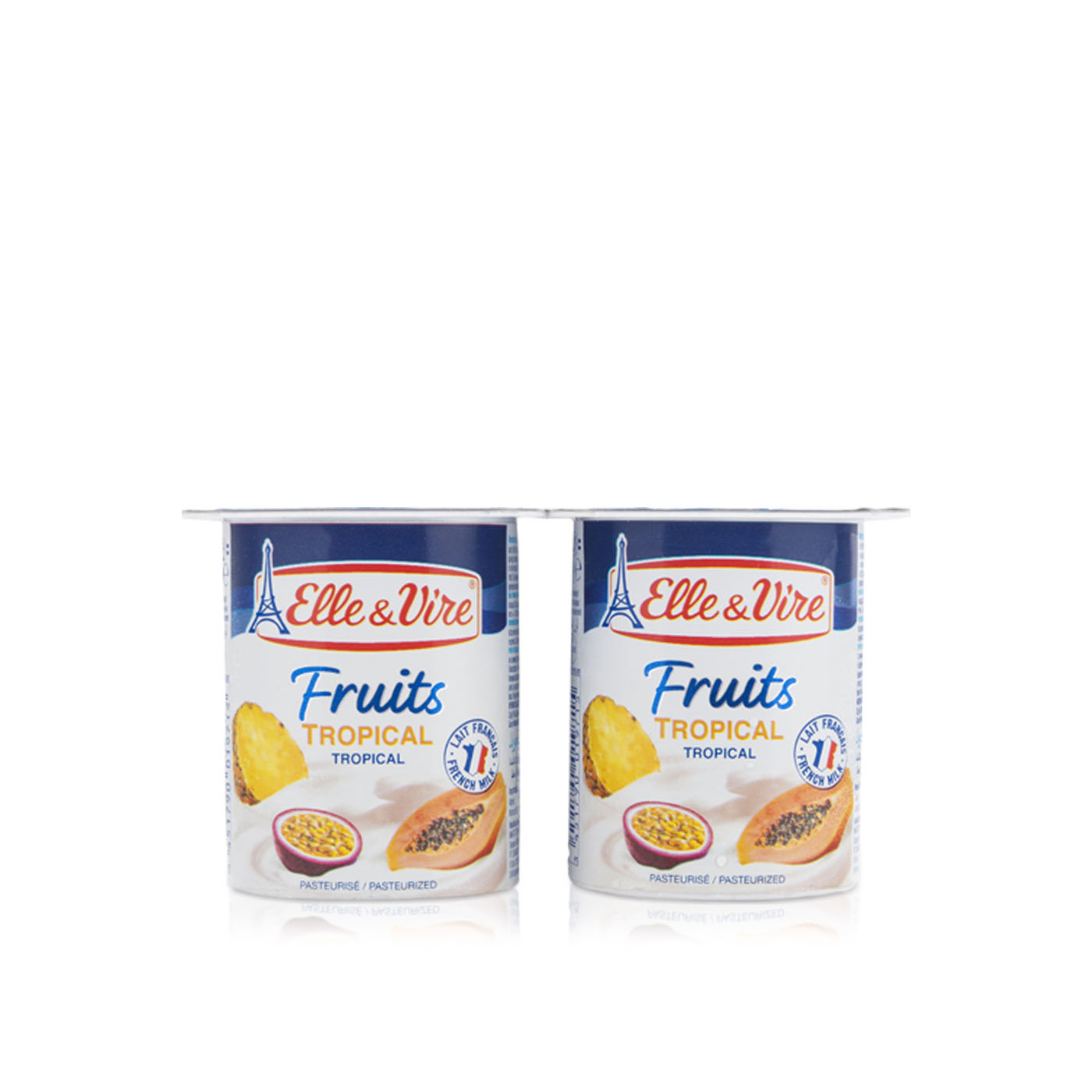 Elle & Vire Tropical Fruit Yogurt 125g