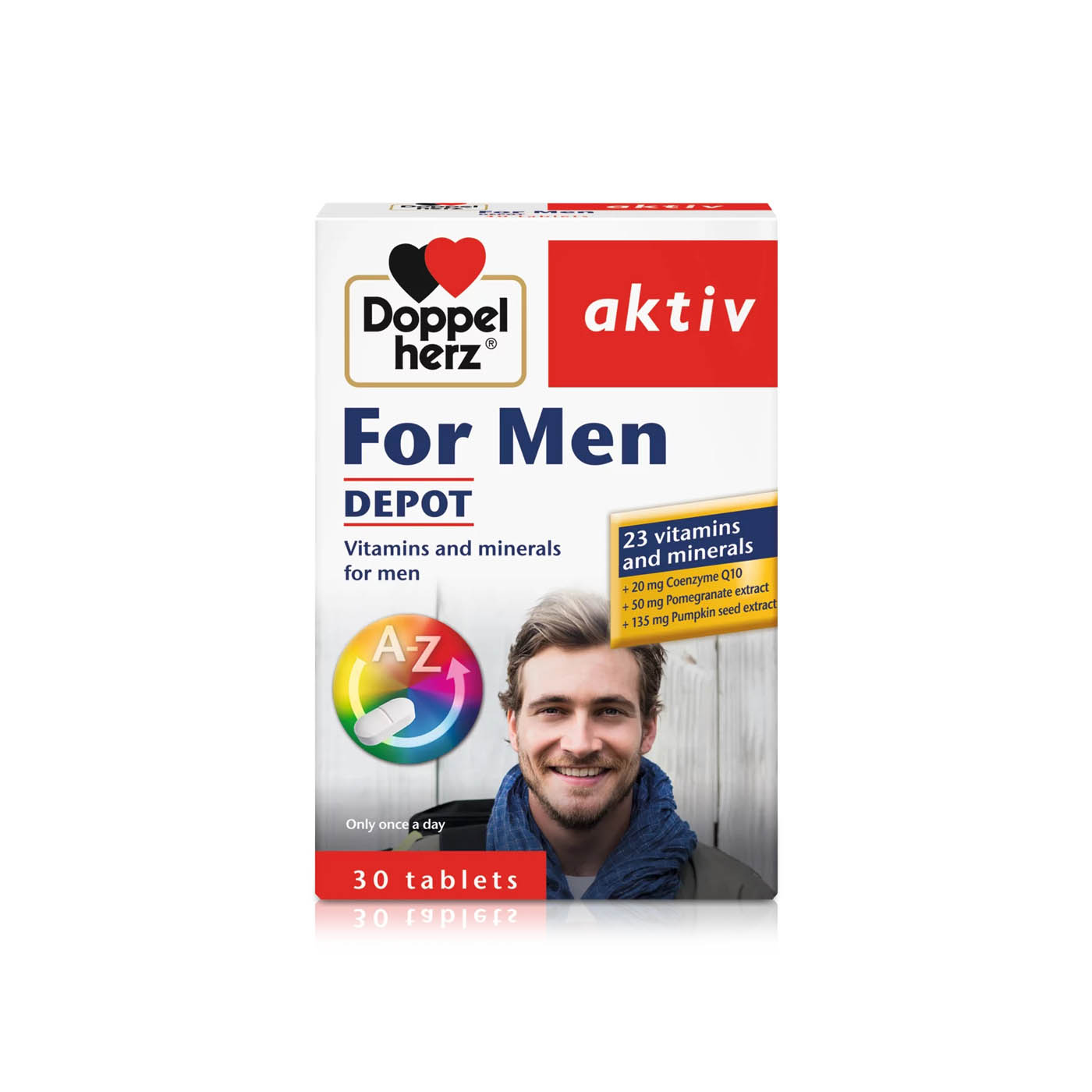 Doppelherz Men Vitamins and Minerals One a Day Tablets x 30