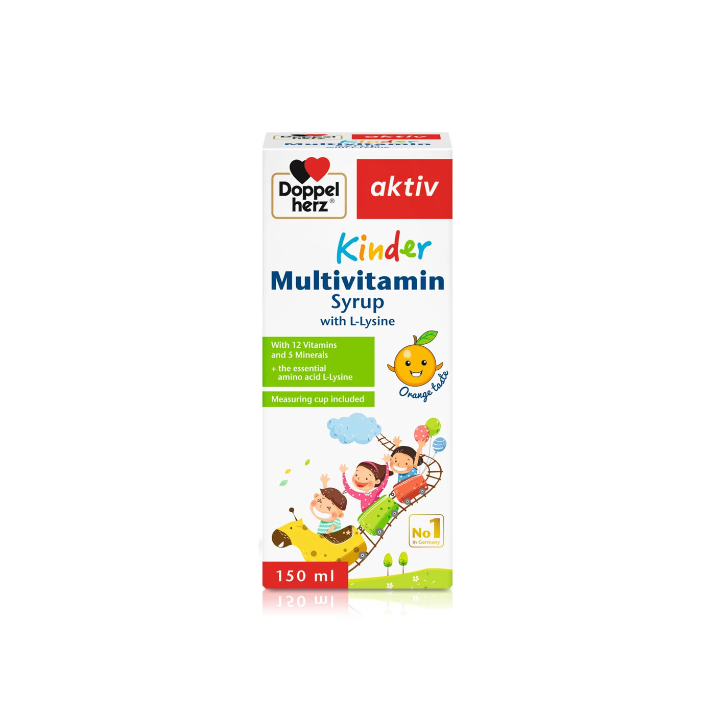 Doppelherz Kinder Multivitamins with Lysine Syrup 150ml