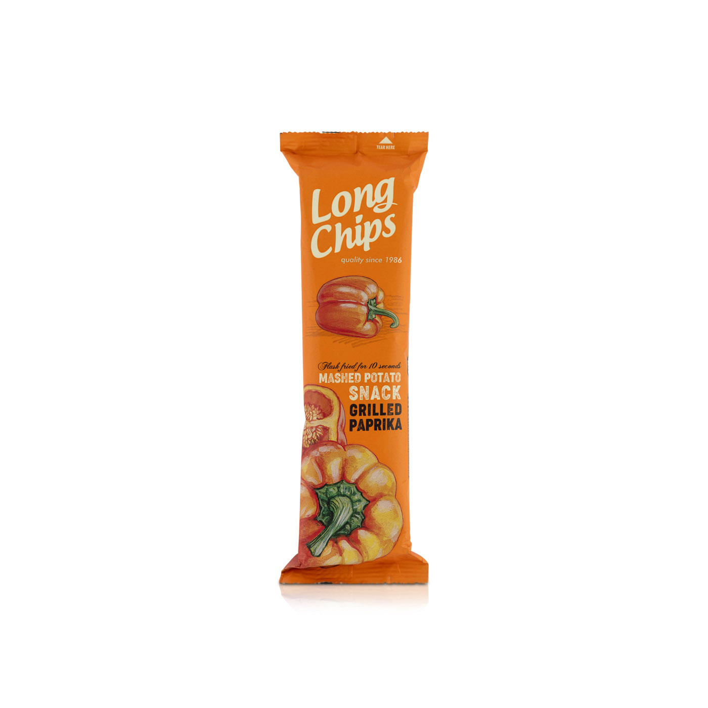 Long Chips Grilled Paprika Potato Chips 75g