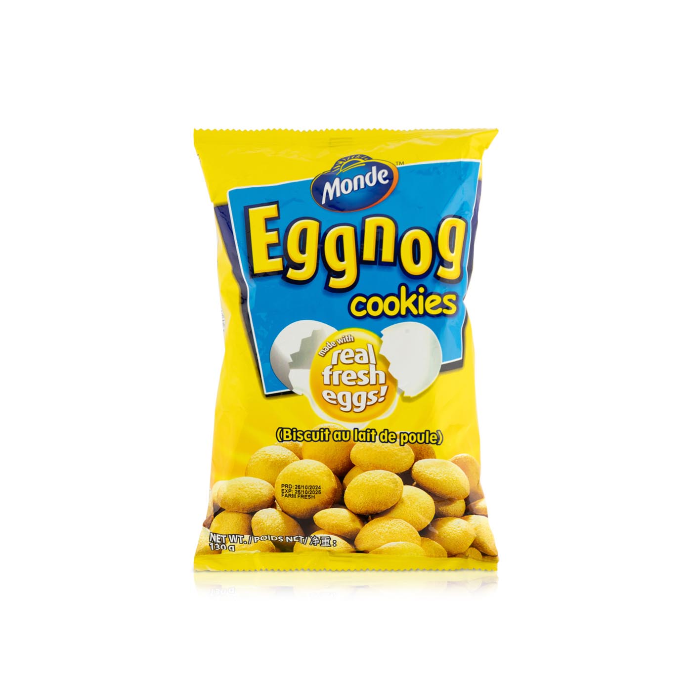 Monde Eggnog Cookies 130g