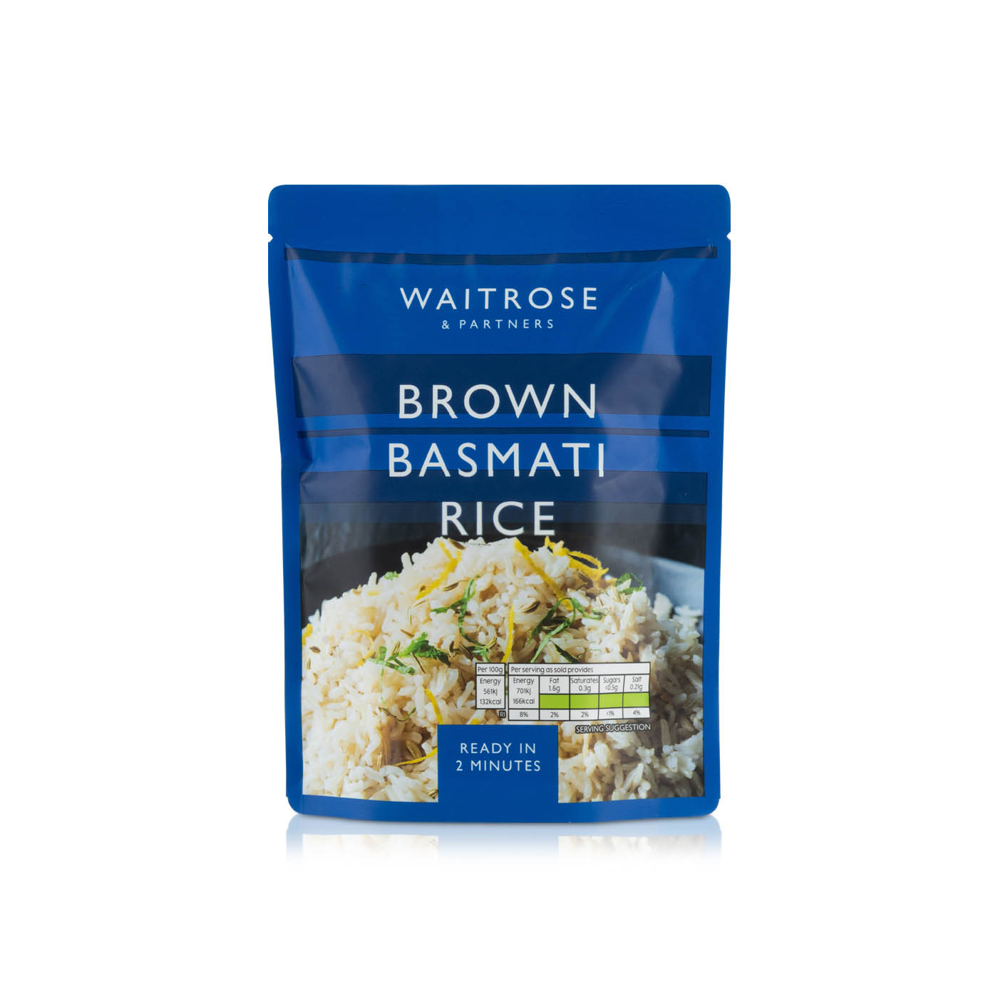 Waitrose Brown Basmati Rice 250g