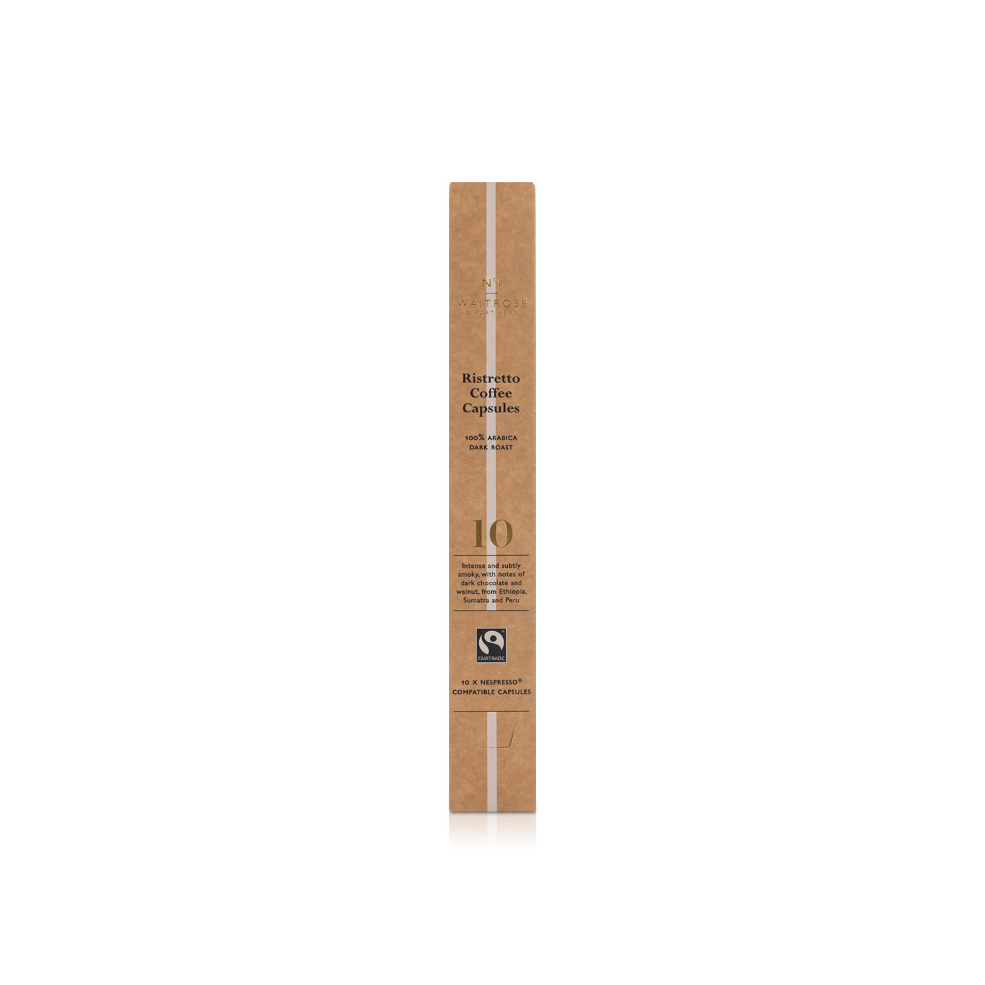 Waitrose No.1 Ristretto Coffee Capsules x 10 54g