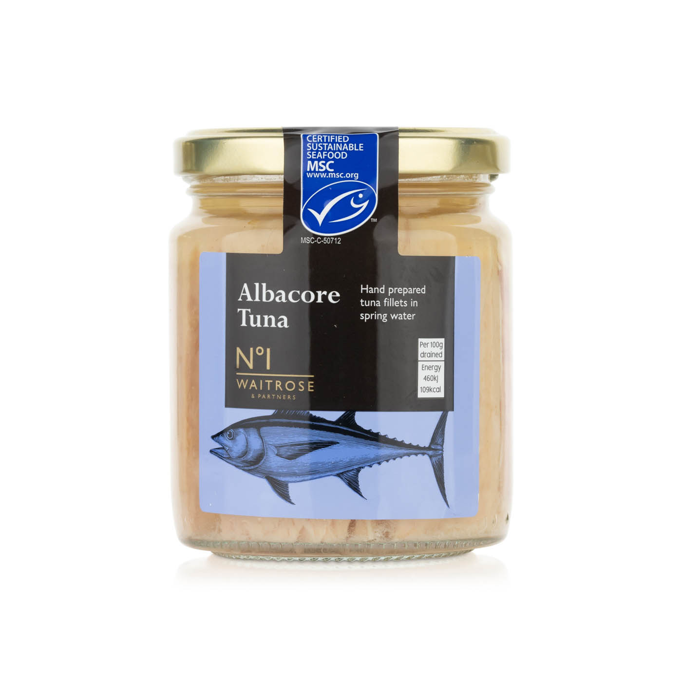 Waitrose No.1 Albacore Tuna in Water 220g