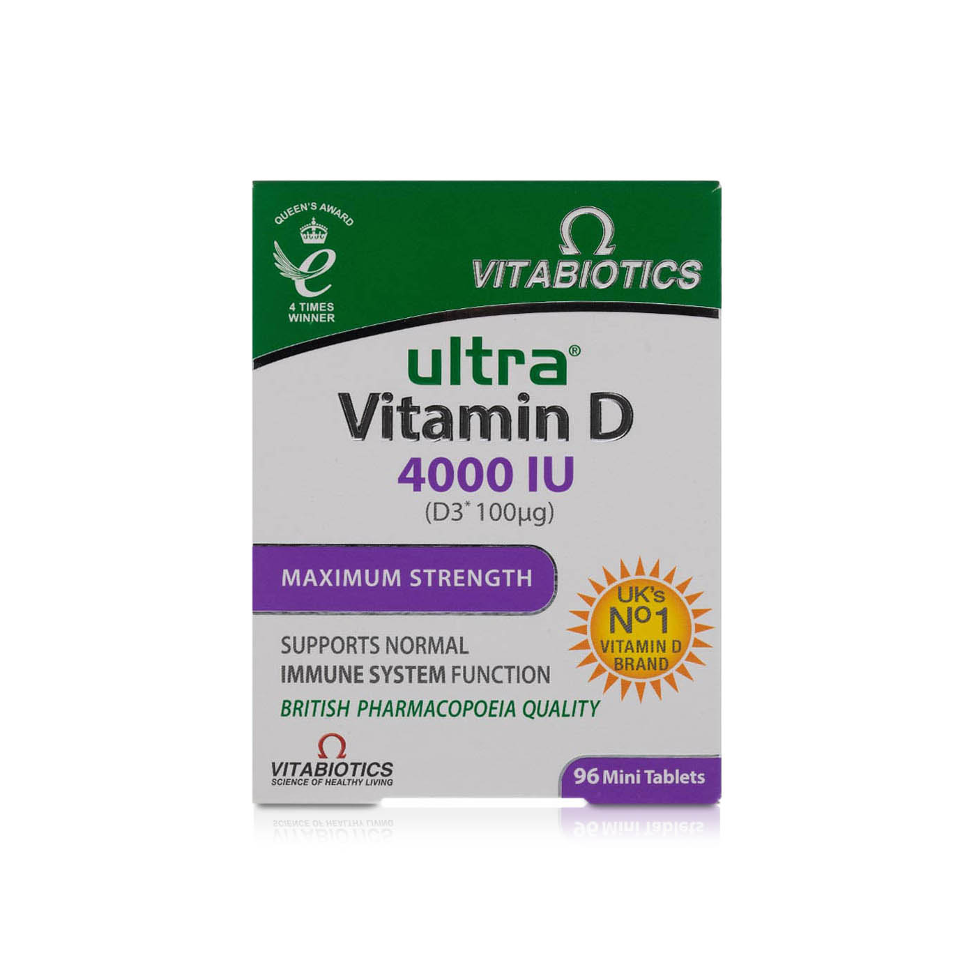 Vitabiotics Ultra Vitamin D 4000IU x 96