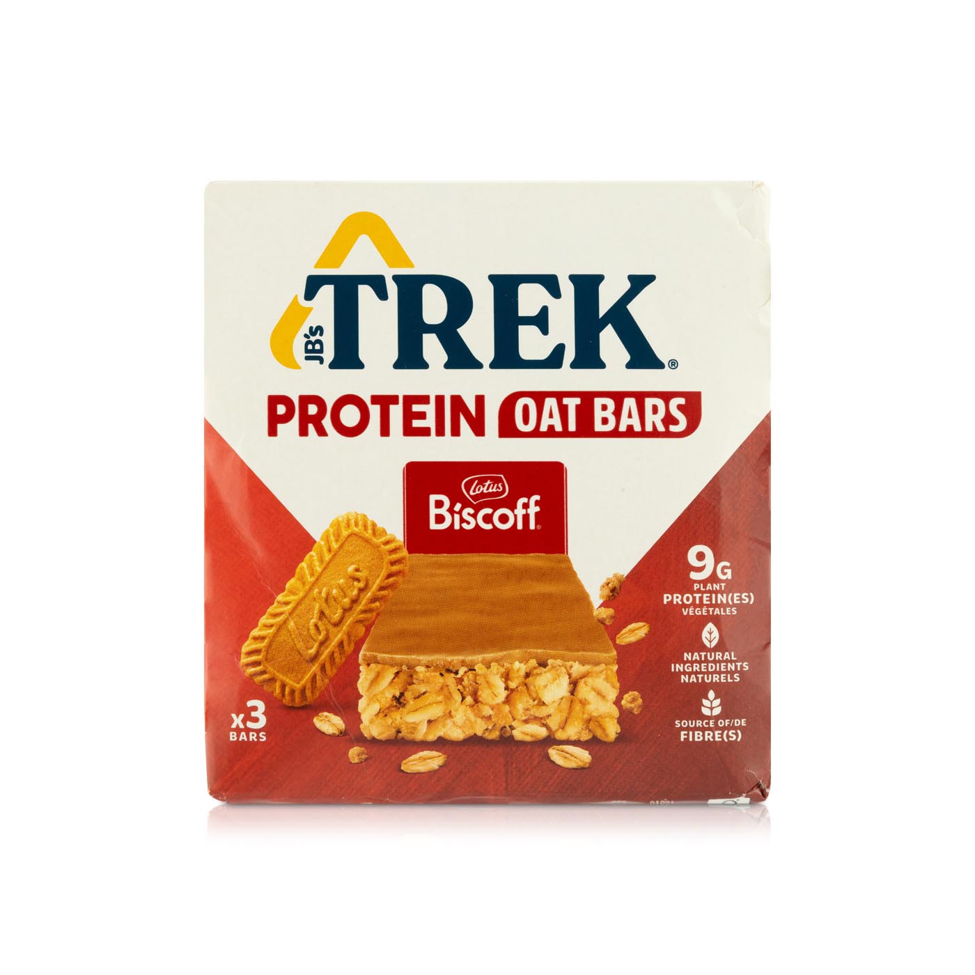 Trek Lotus Biscoff Oat Bars x 3 150g