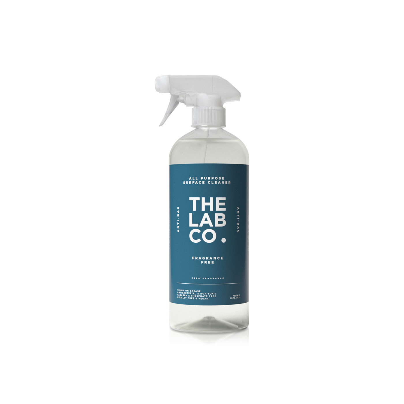 The Lab Co. Fragrance Free All Purpose Cleaner Antibacterial 750ml