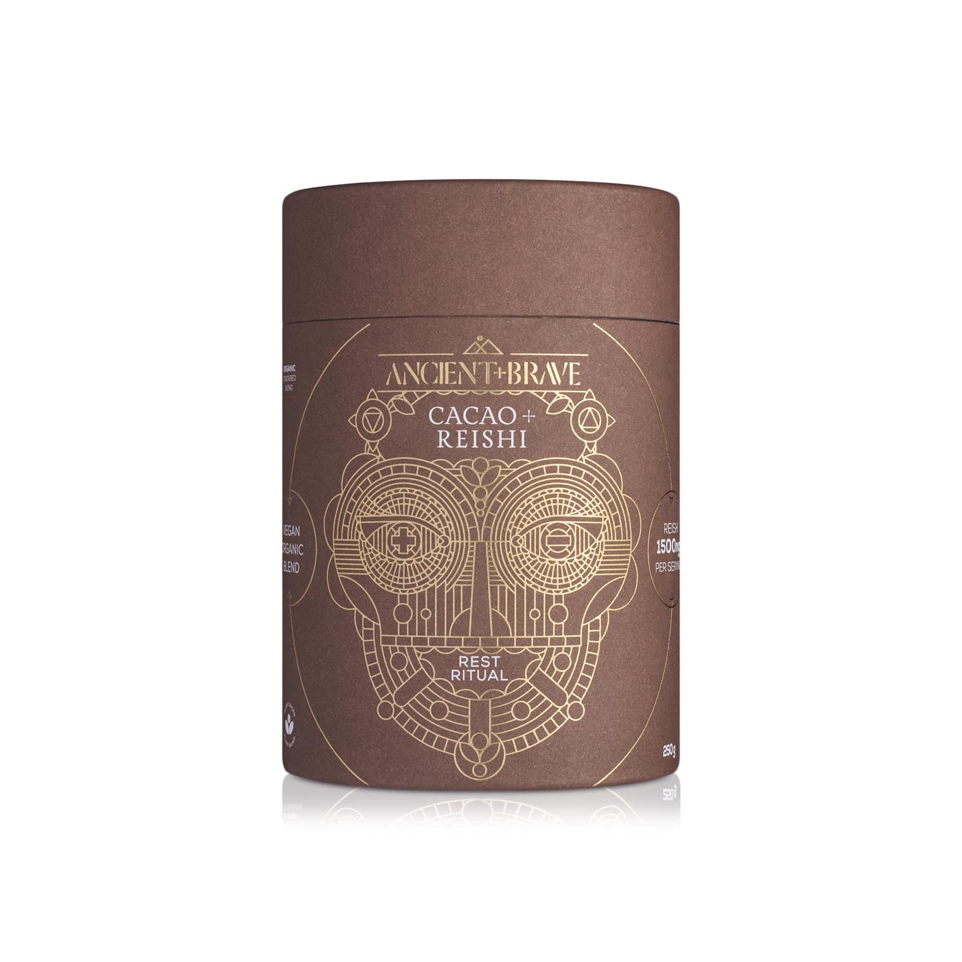 Ancient + Brave Cacao and Reishi 250g