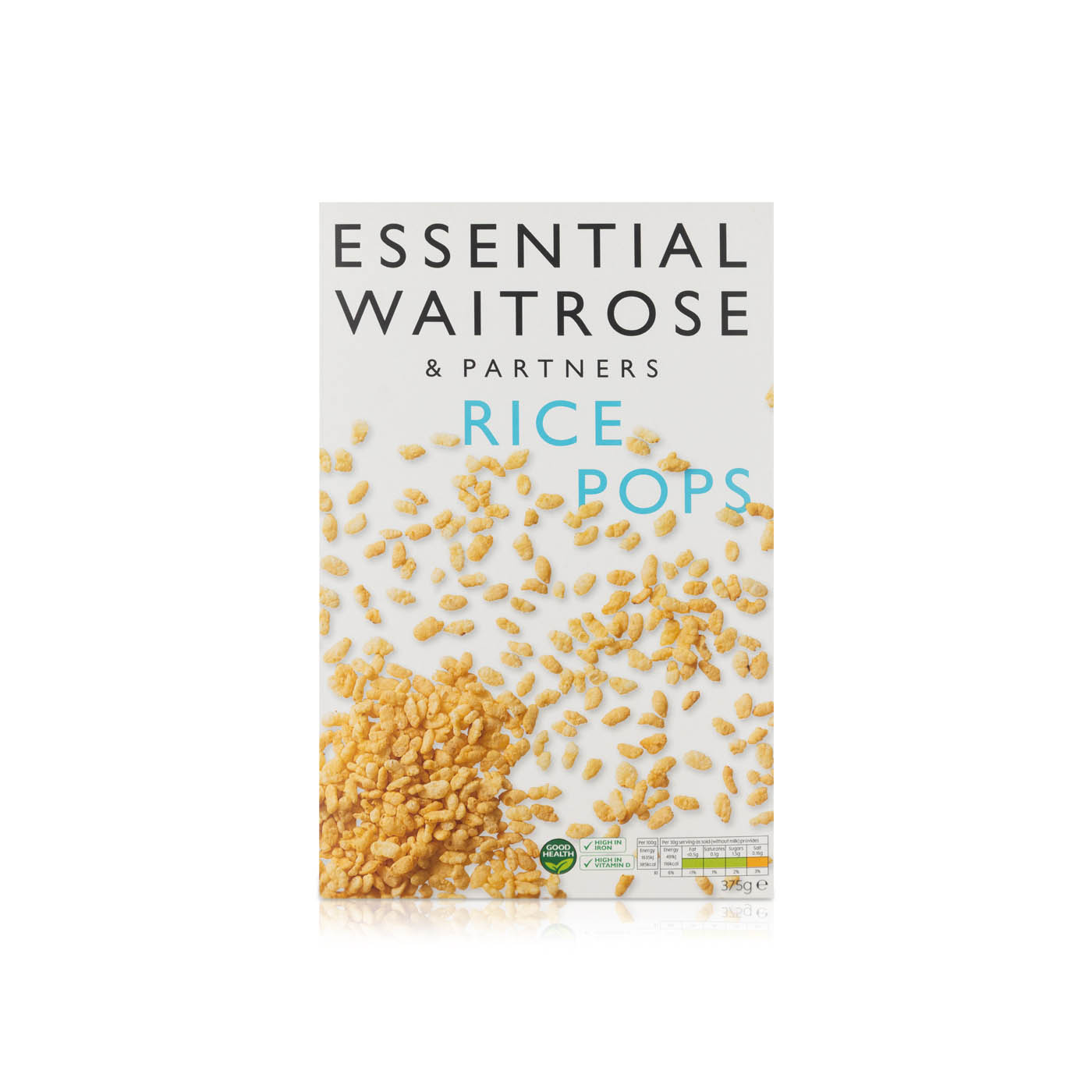 Waitrose Essential Rice Pops 440g