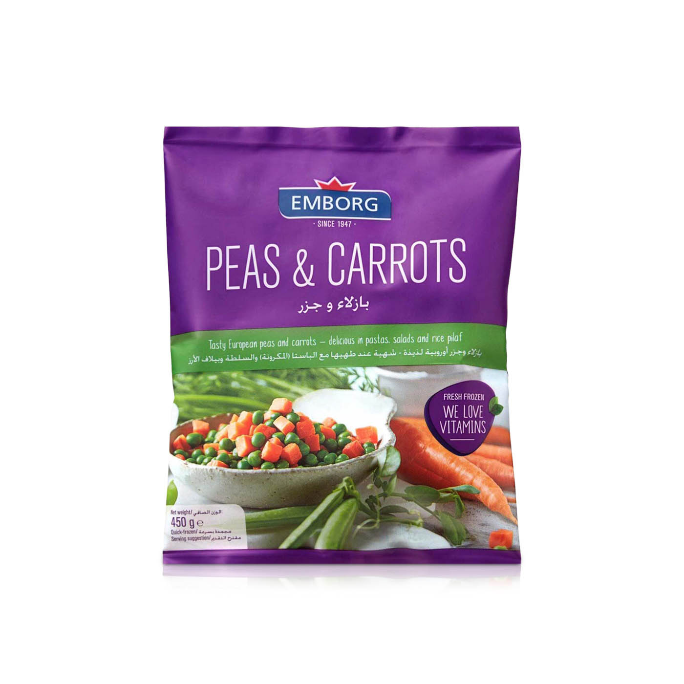 Emborg Peas and Carrot 450g