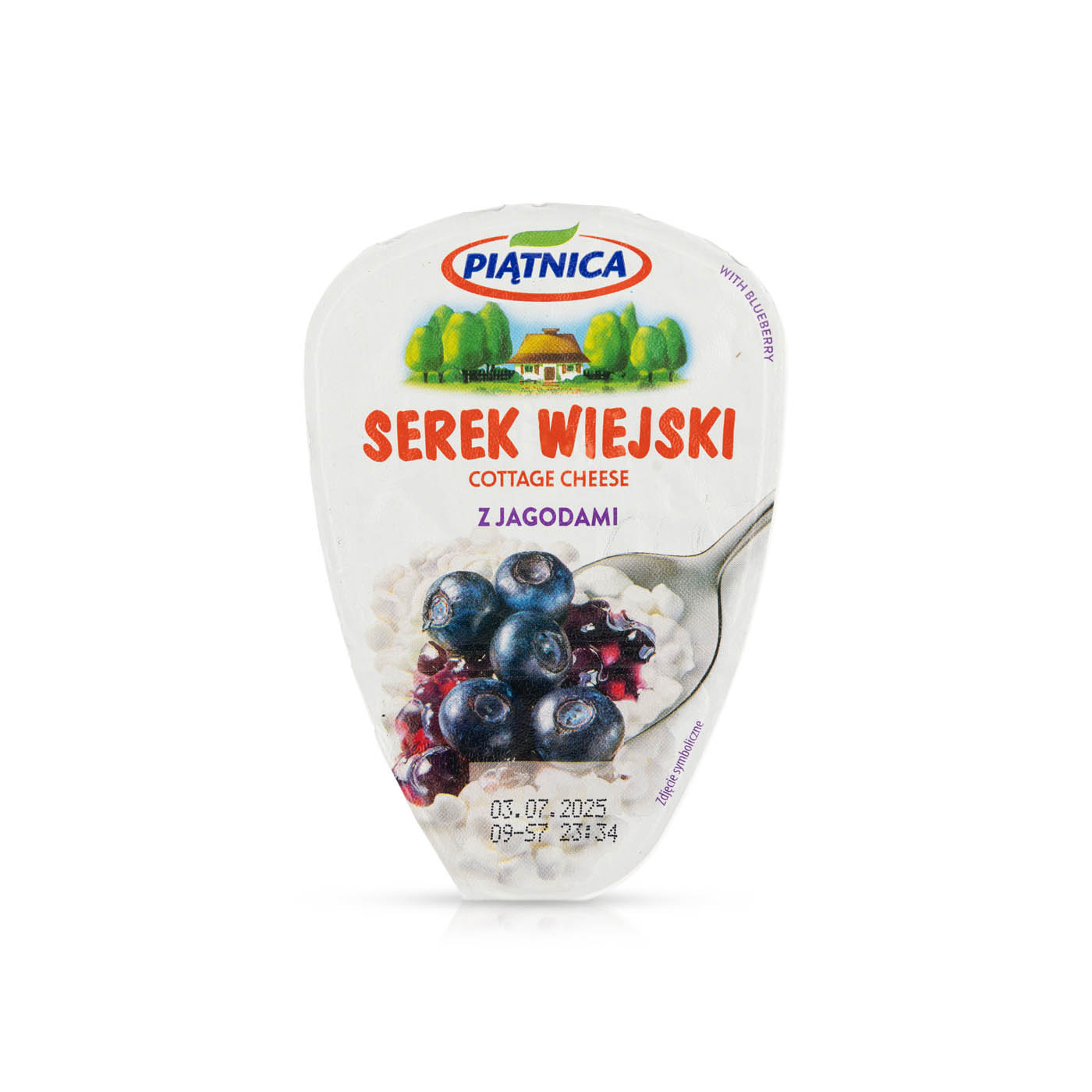 Piatnica Cottage Cheese Blueberry 150g