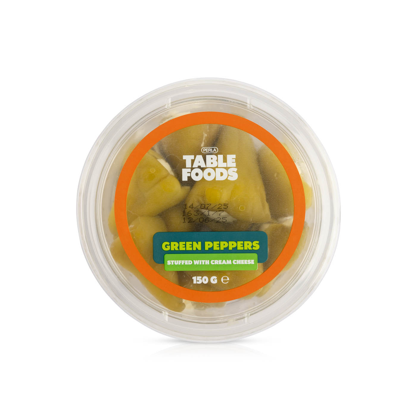 Table Foods Green Peppers with Cream Cheese 150g