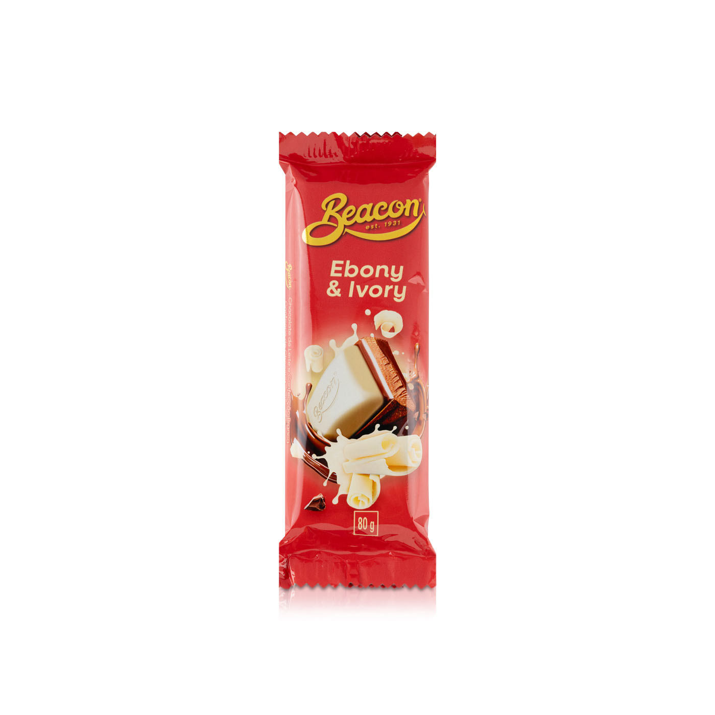Beacon Ebony and Ivory Chocolate 80g