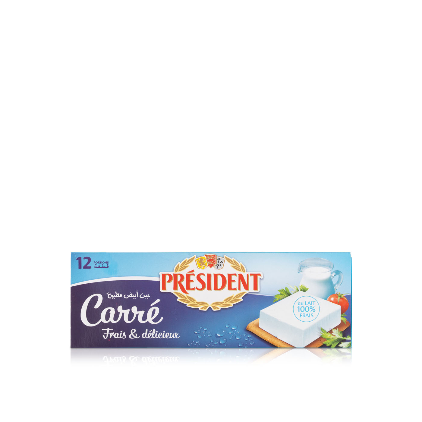 President Cream Cheese Squares x 12 168g
