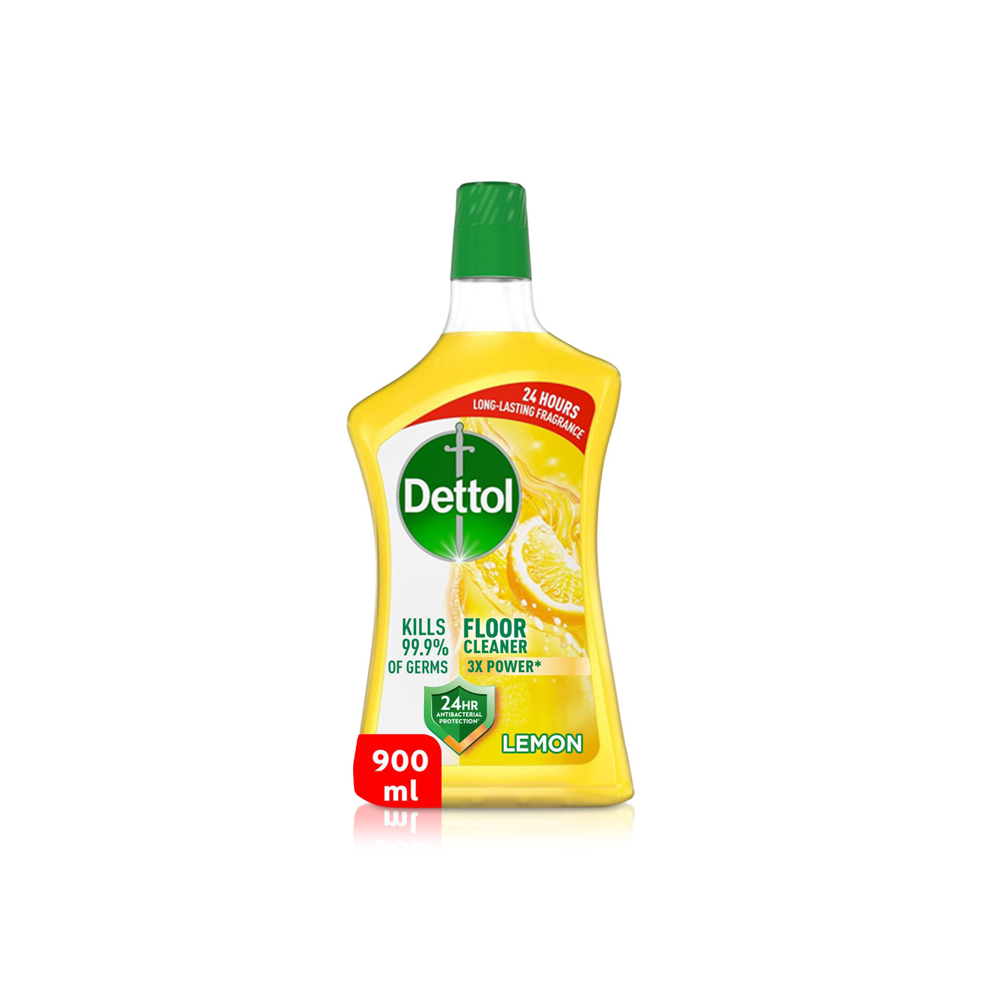 Dettol Antibacterial Fresh Lemon Scent Floor Cleaner 900ml