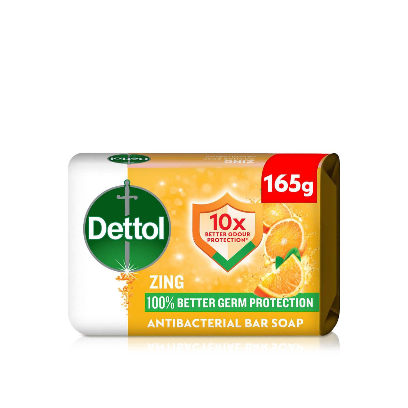 Dettol Zing Bar Soap 165g