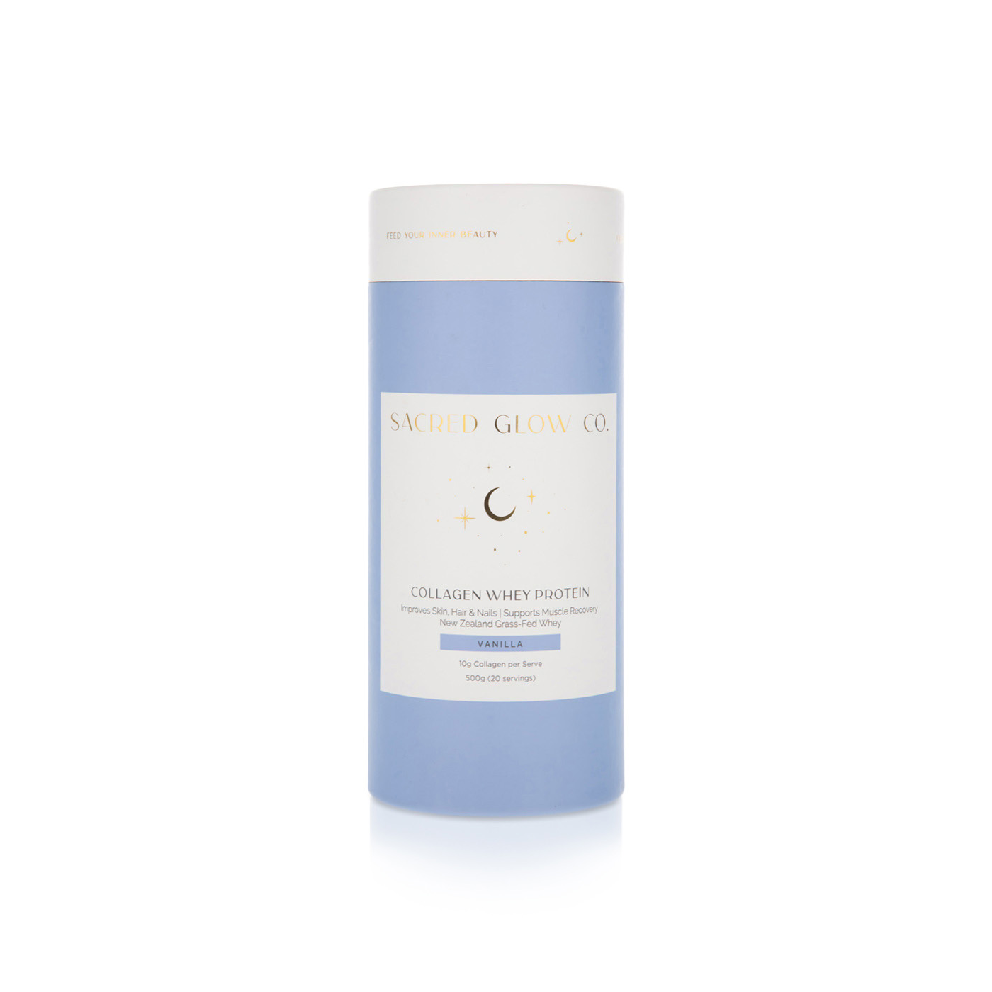 Sacred Glow Whey Protein Vanilla 500g