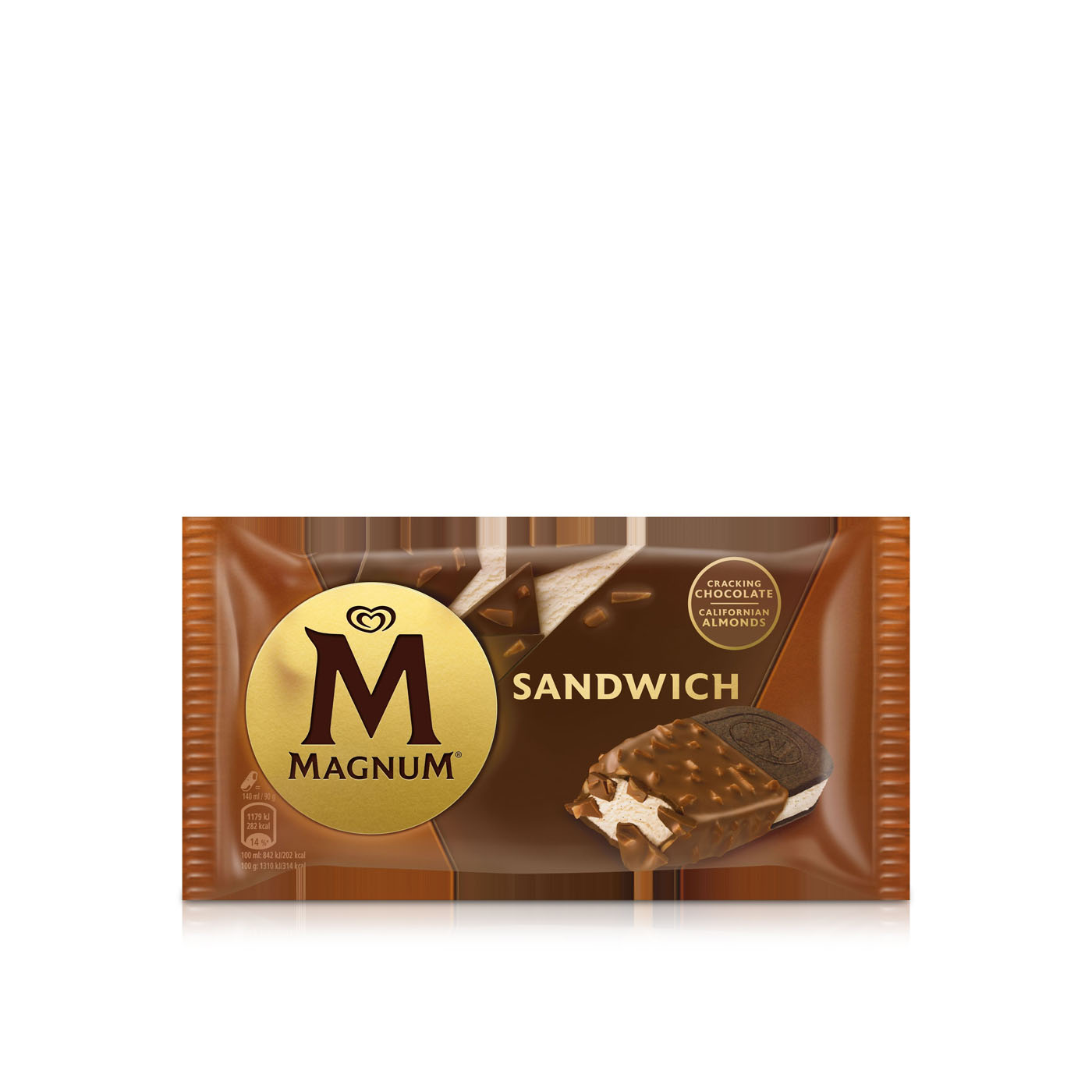 Magnum Almond Sandwich 140ml