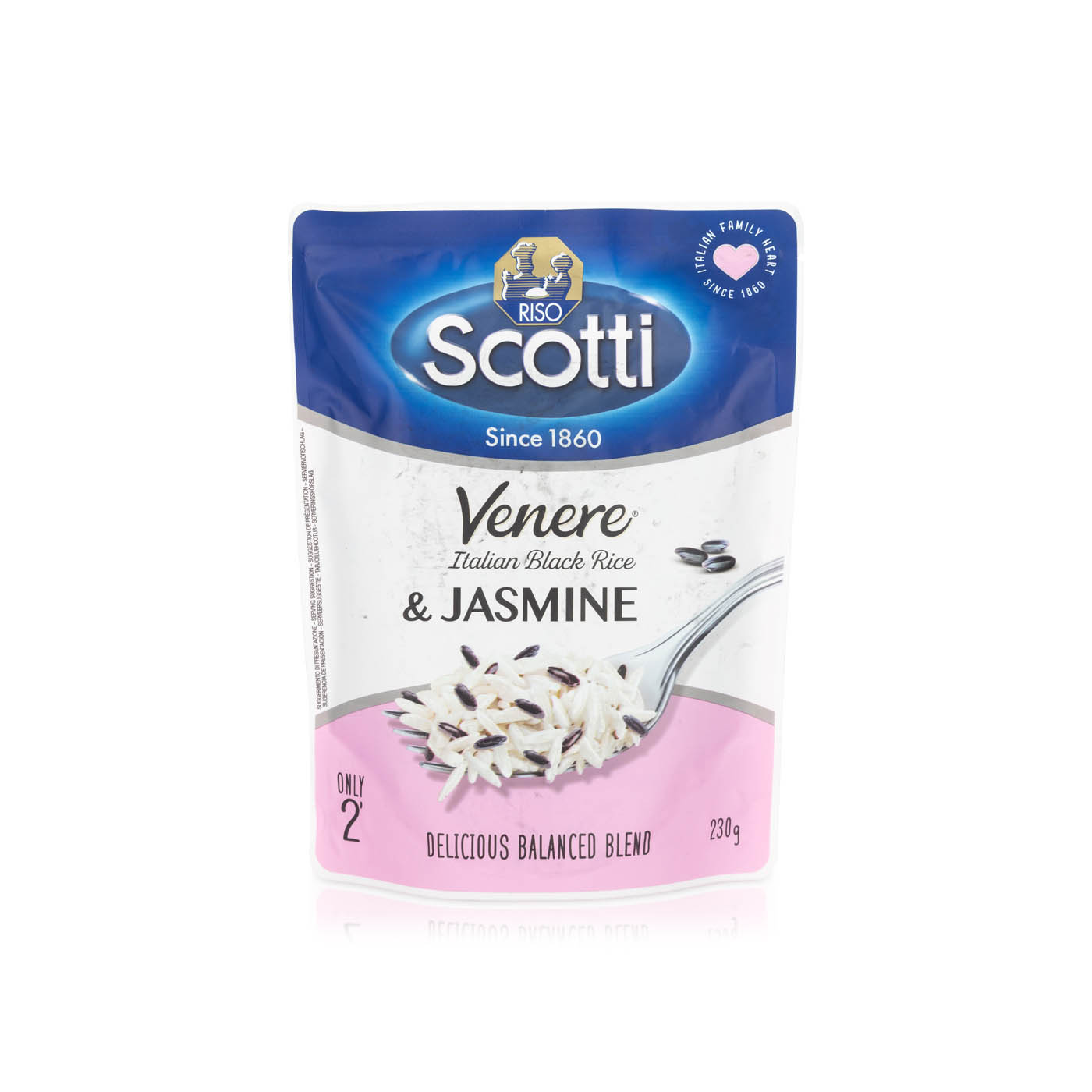 Riso Scotti Rapid Venere and Jasmine Rice 230g