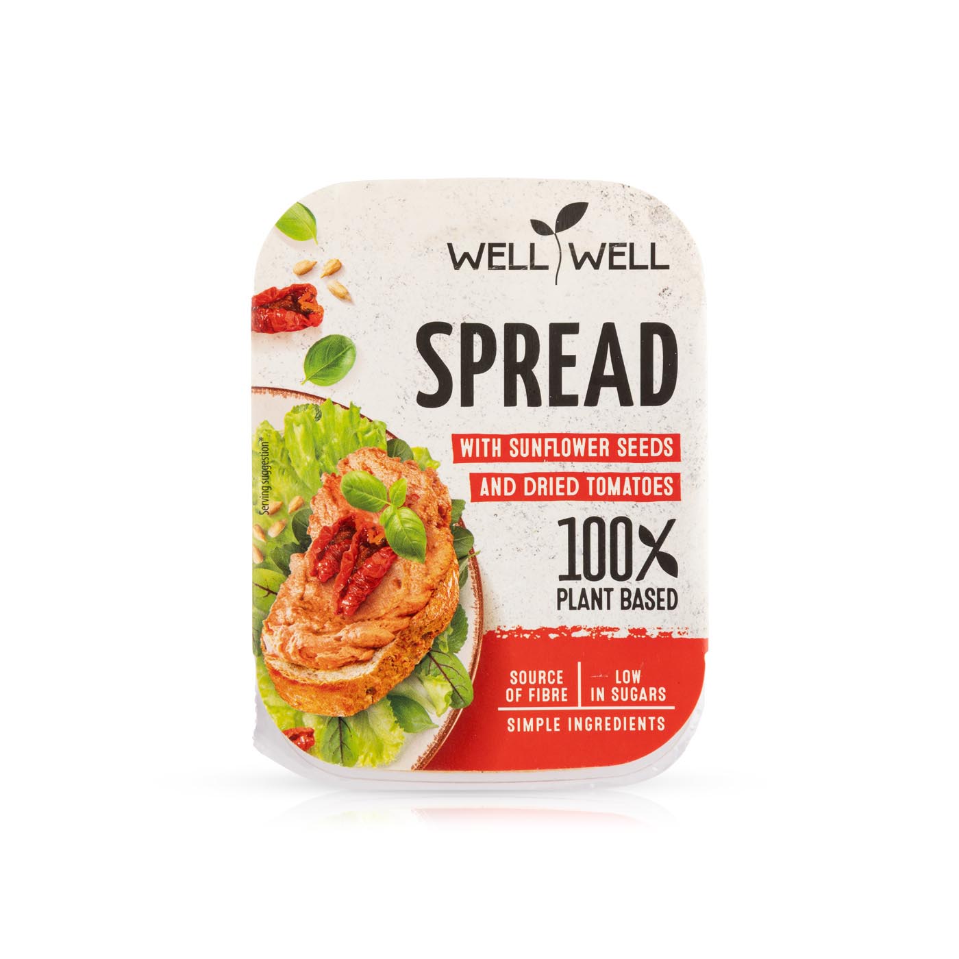 Well Well Tomato Basil and Sunflower Spread 125g