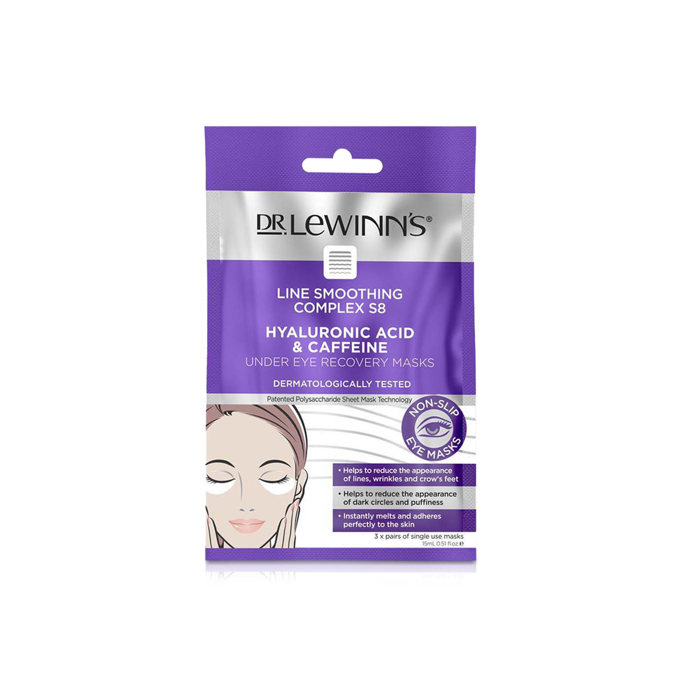 Dr Lewinn's Hyaluronic Eye Patch x 3 Sets