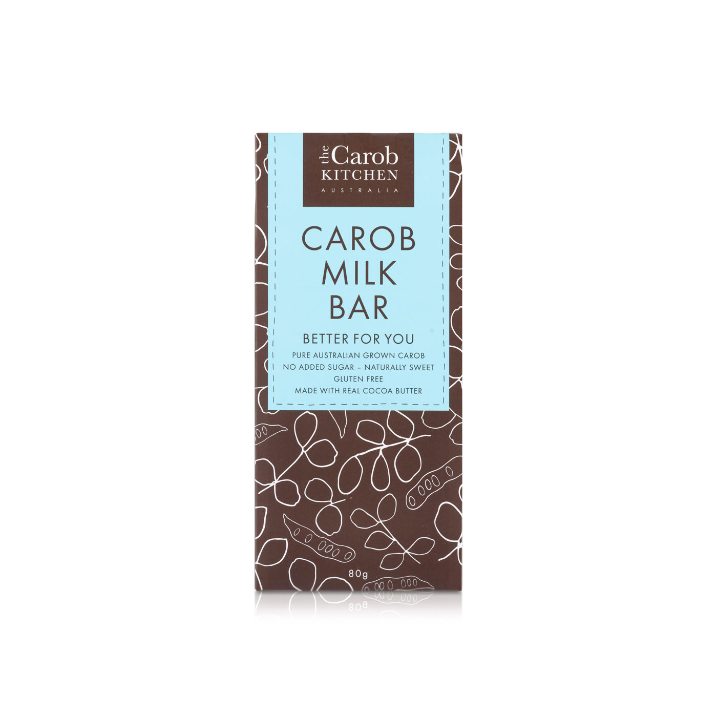 The Carob Kitchen Carob Bar Milk 80g