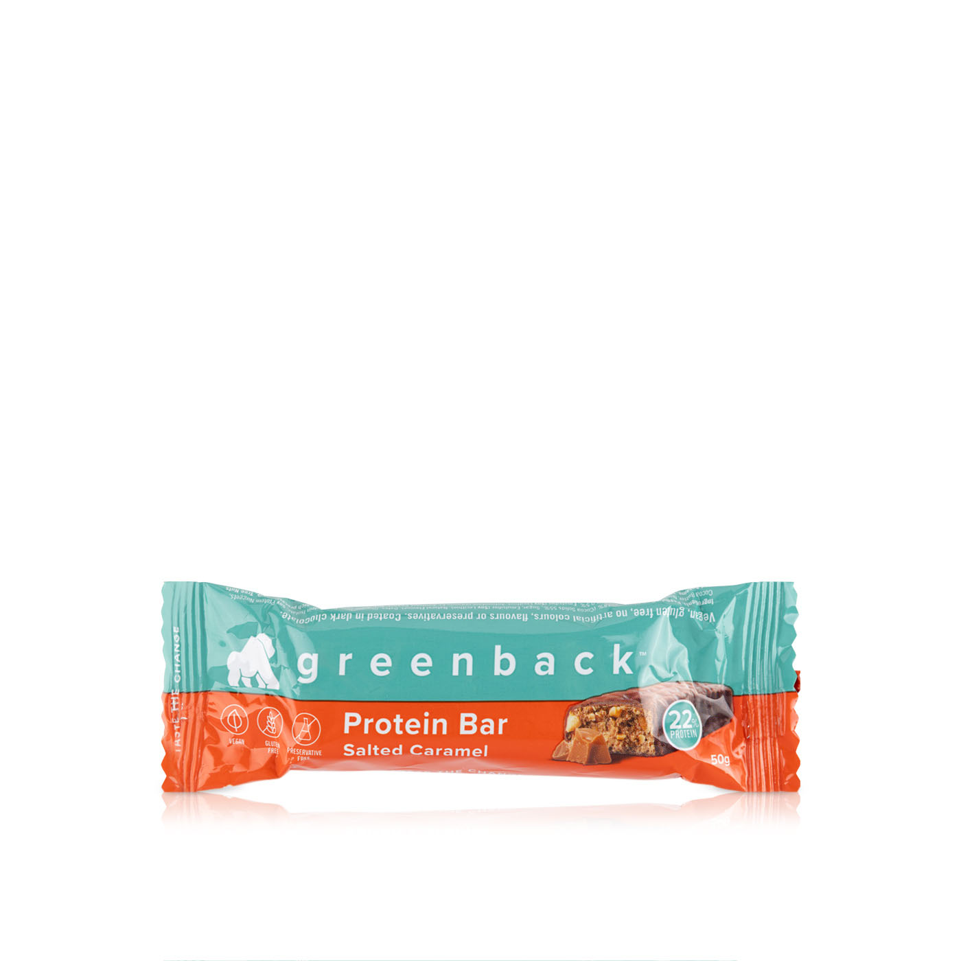 Greenback Protein Bar Salted Caramel 50g