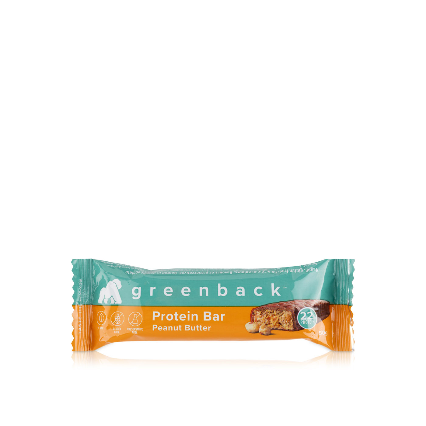 Greenback Protein Bar Peanut Butter 50g