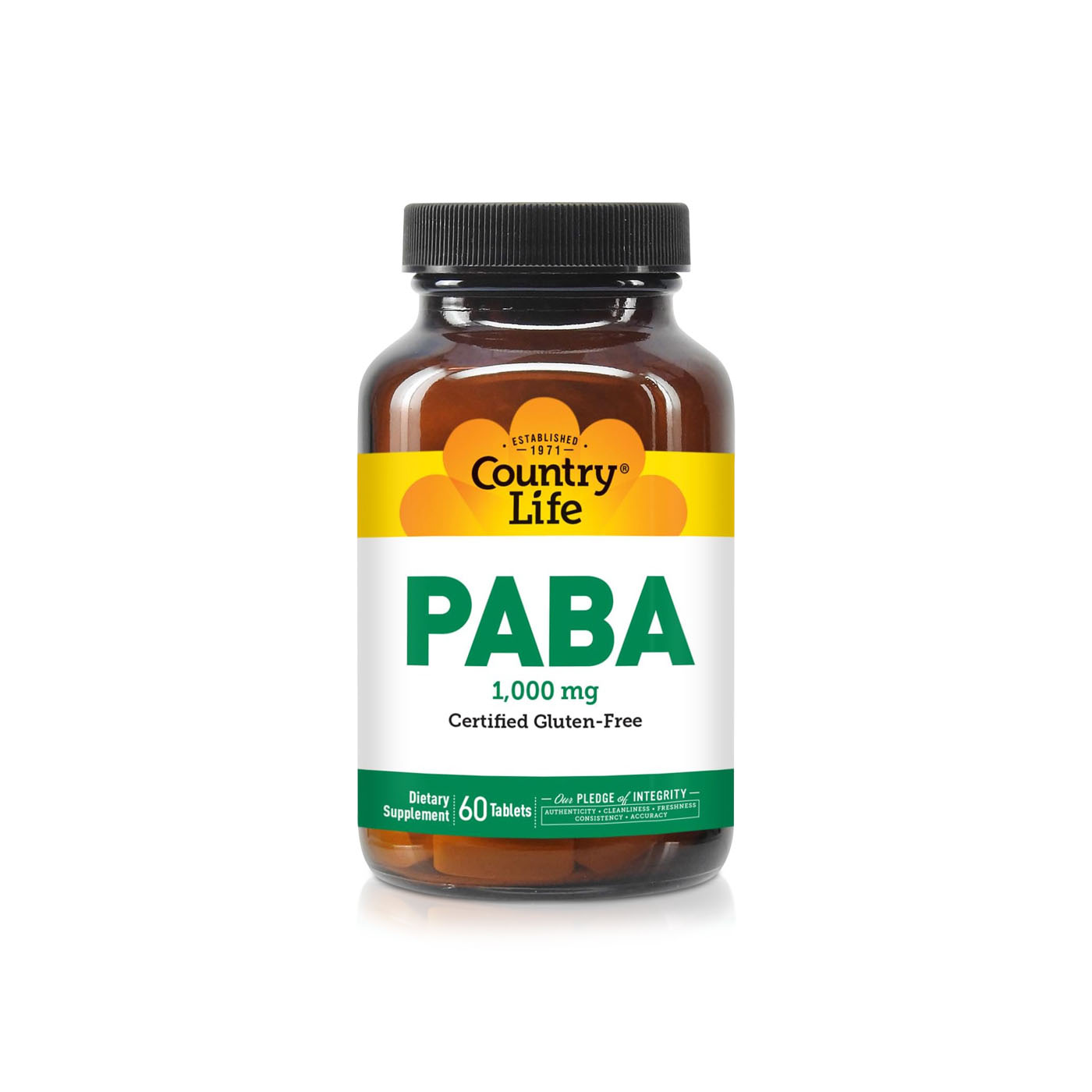 Paba Mini Country Life PABA 1000mg Tablets x 60 - Spinneys United Arab Emirates