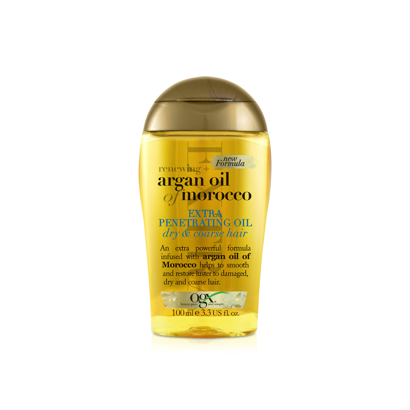 Ogx Renewing Argan Oil of Morocco Extra Penetrating Oil for Dry and Coarse Hair 100ml