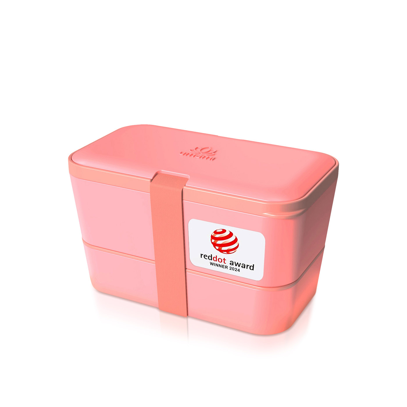 Umami Bento Box Coral Pink Nestable