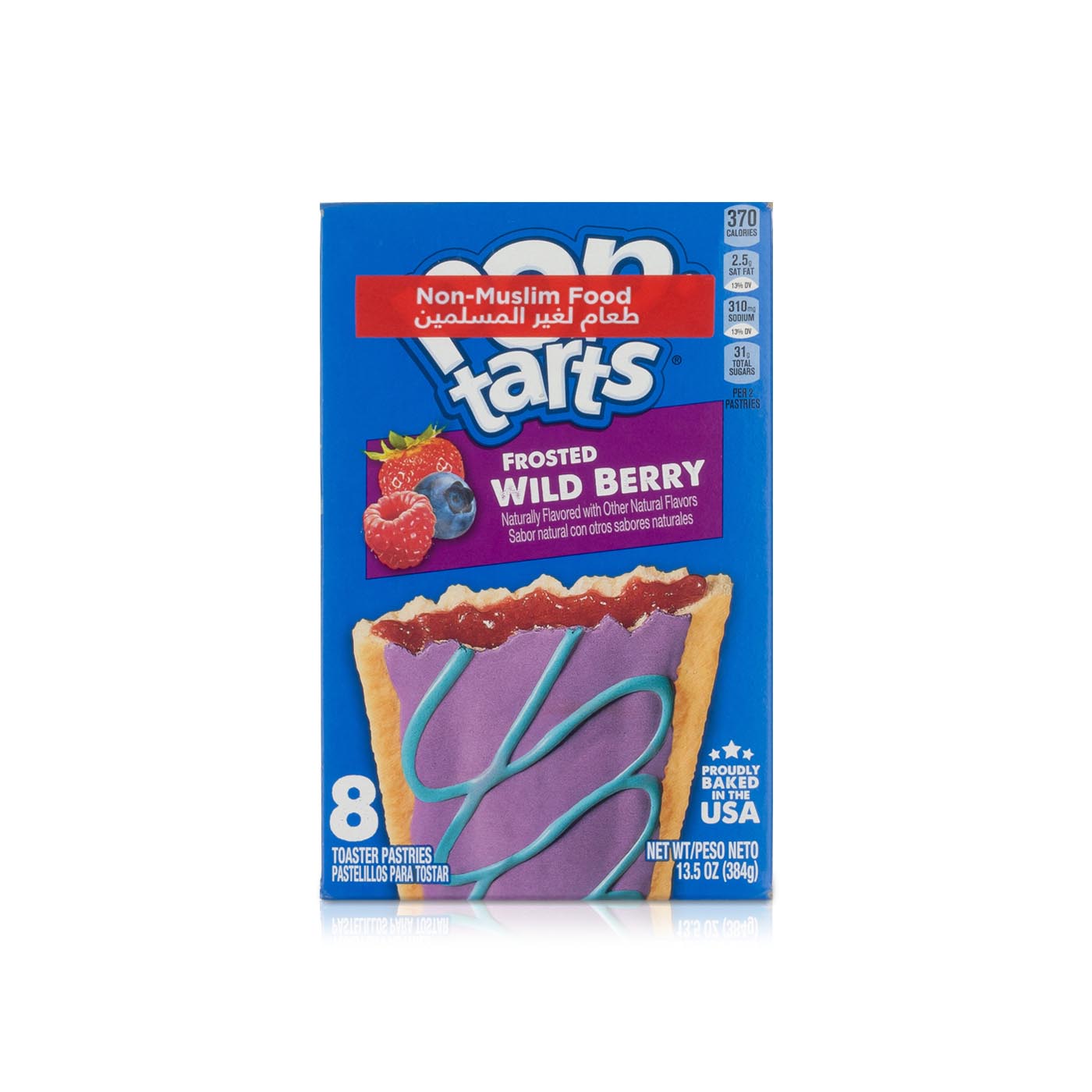 Kellogg's Pop-Tarts Frosted Wild Berry 384g