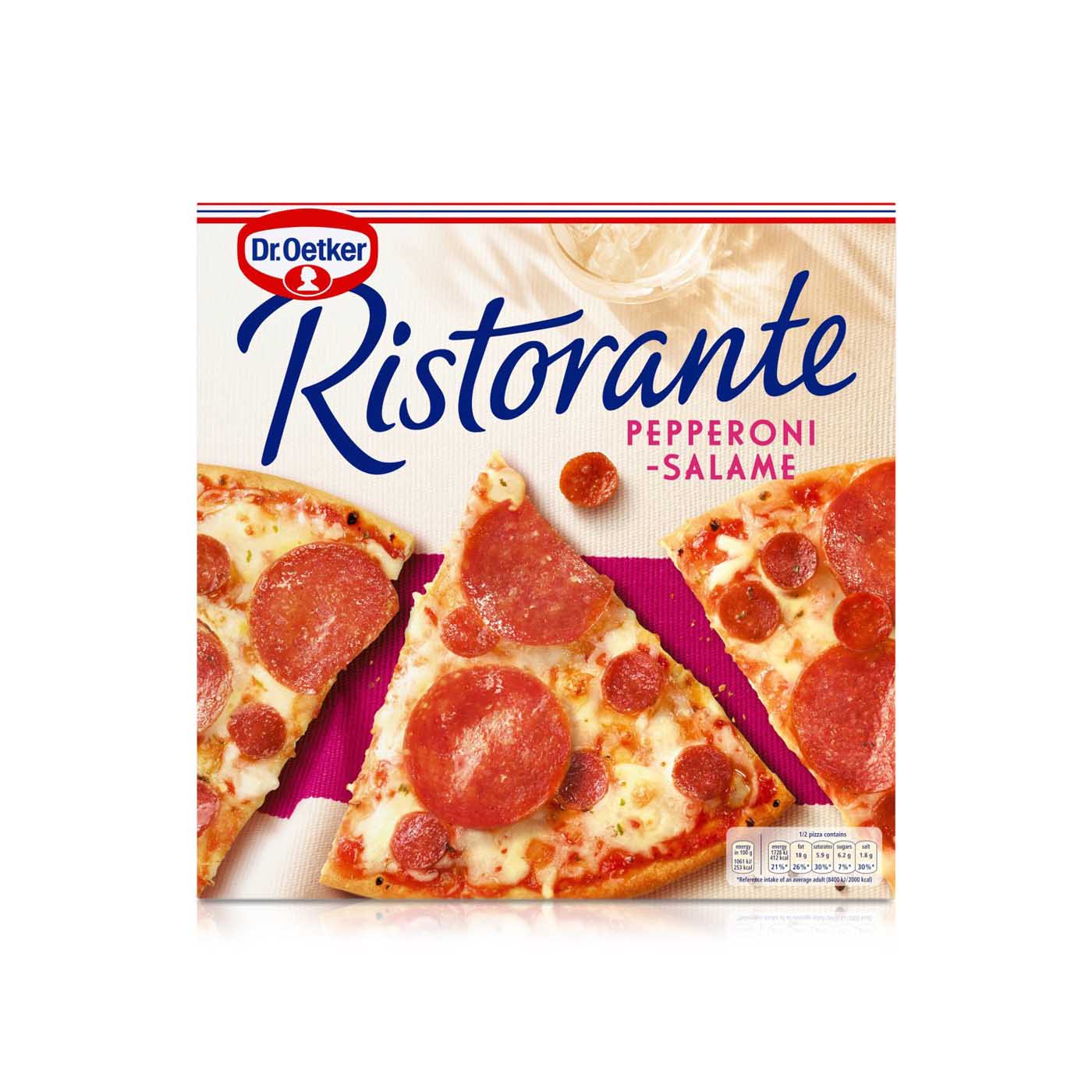 Dr. Oetker Ristorante Pepperoni Salami Pizza 320g